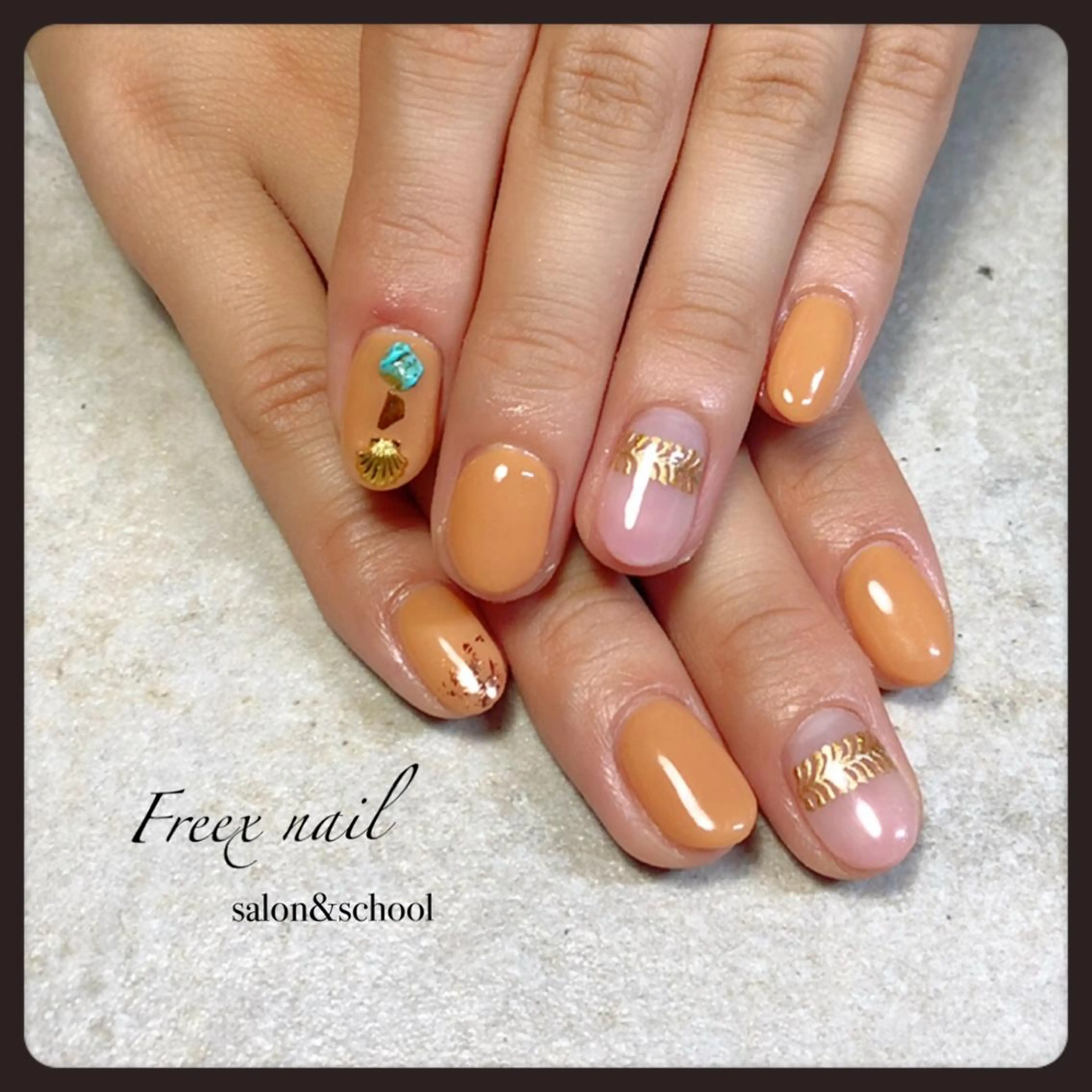 ネイル Freex nail所属・freex nail /ニュアンス/個性派のネイルデザイン