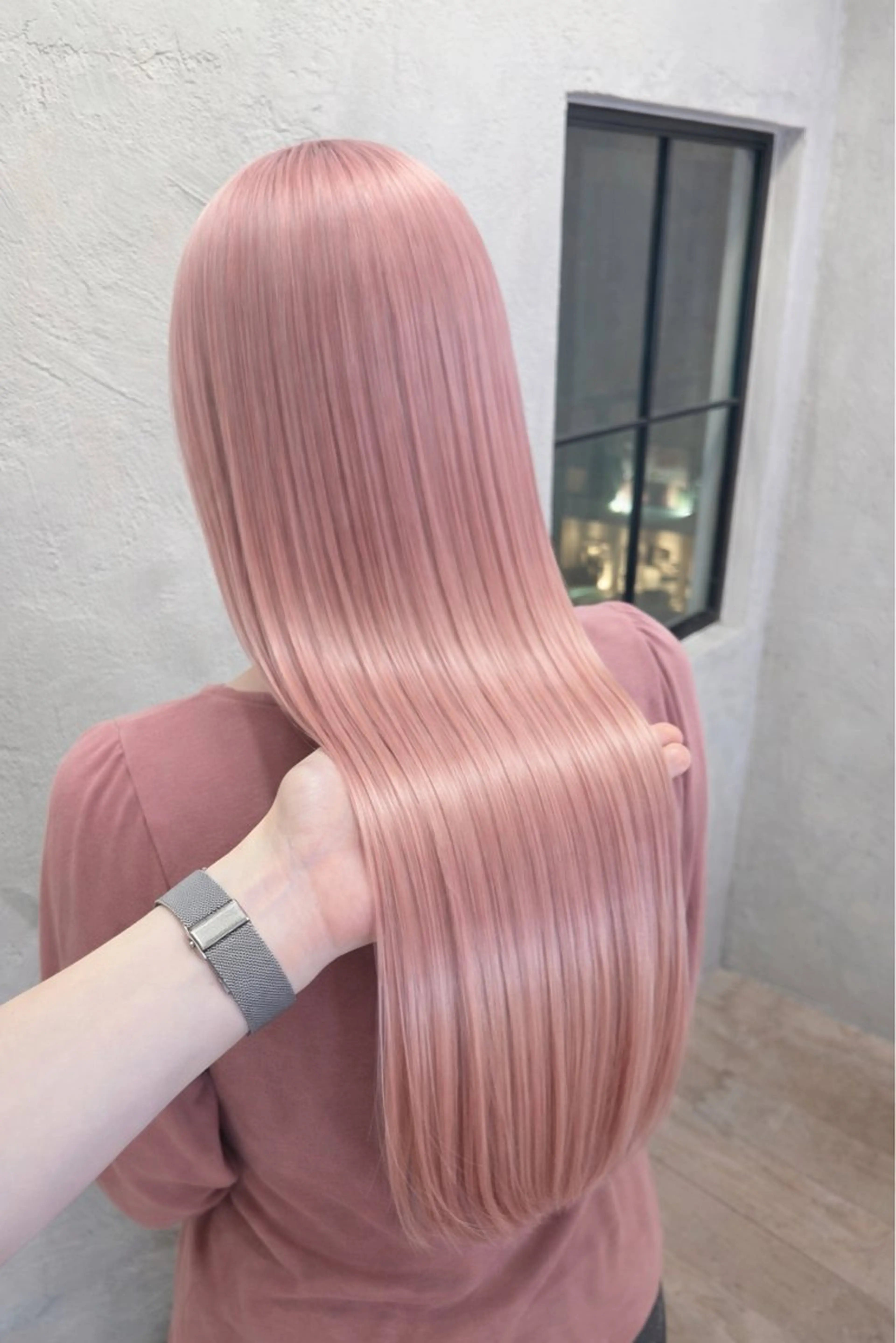 ロング カラー ヘアアレンジ ヘアカラー トリートメント 🍯傷ませないカラー 髪質改善🍯彪雅のヘアスタイル