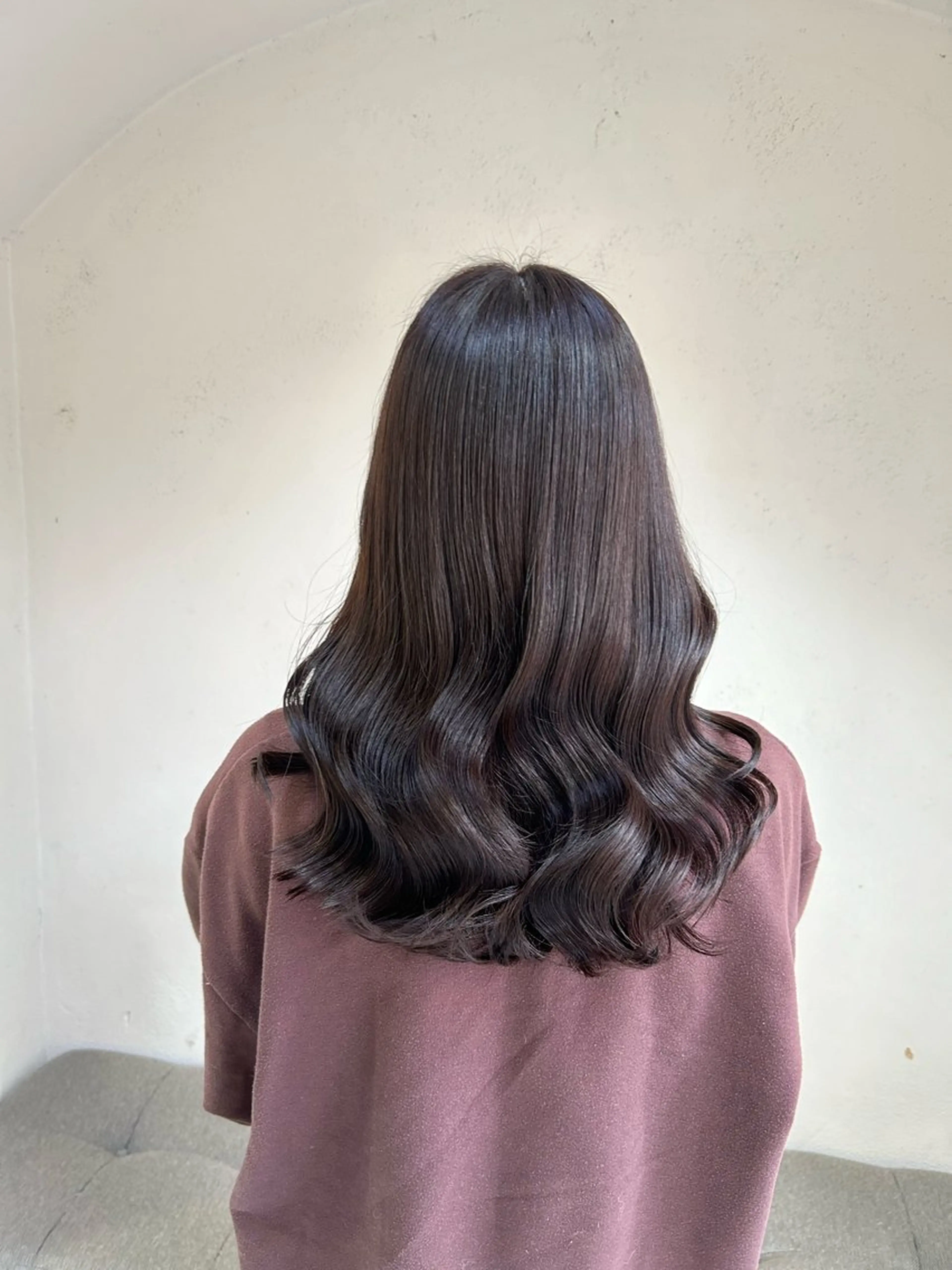 セミロング カラー 🌷愛されヘア🌷 伊藤　万裕のヘアスタイル