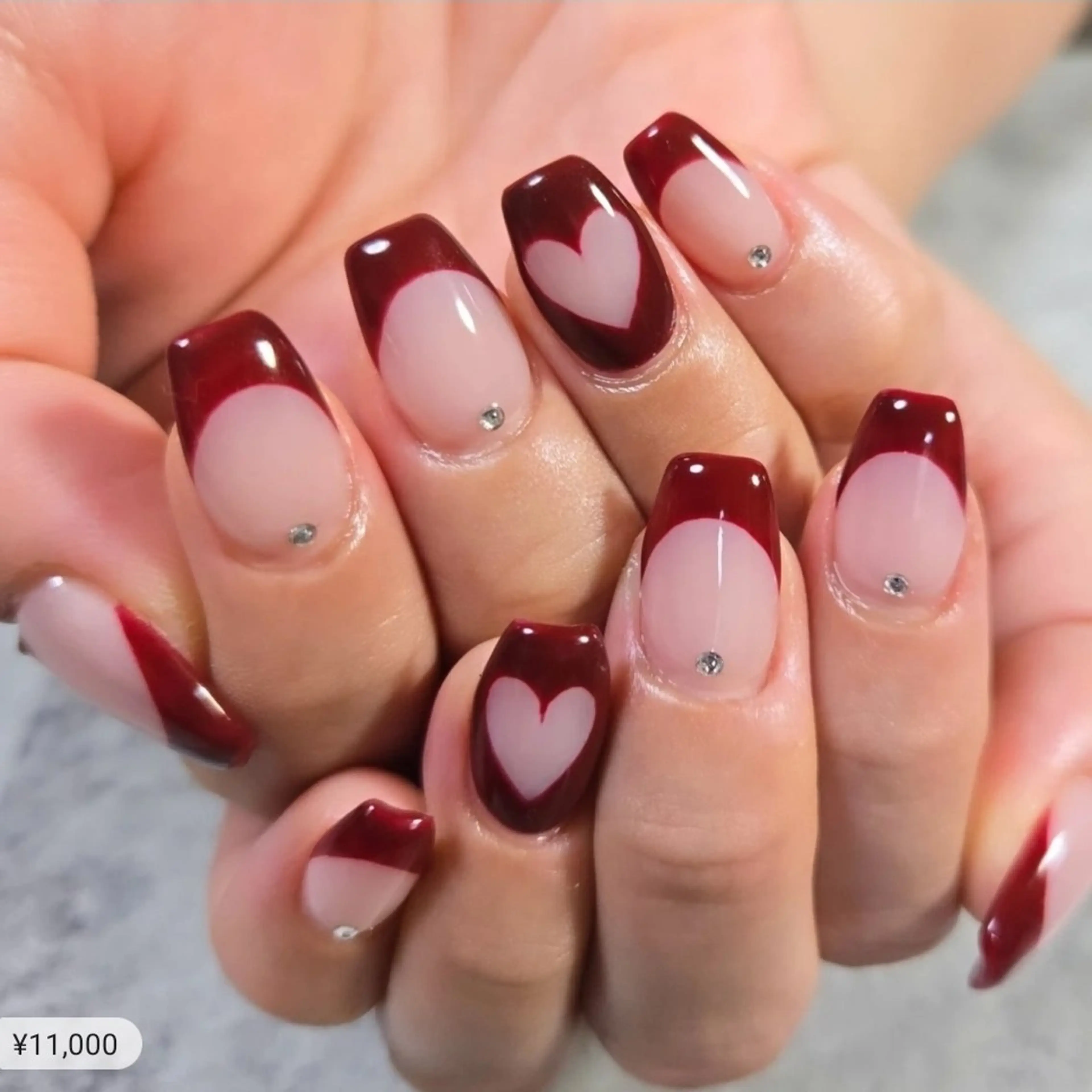 ネイル 長さ出し ジェルネイル nail daisyのネイルデザイン