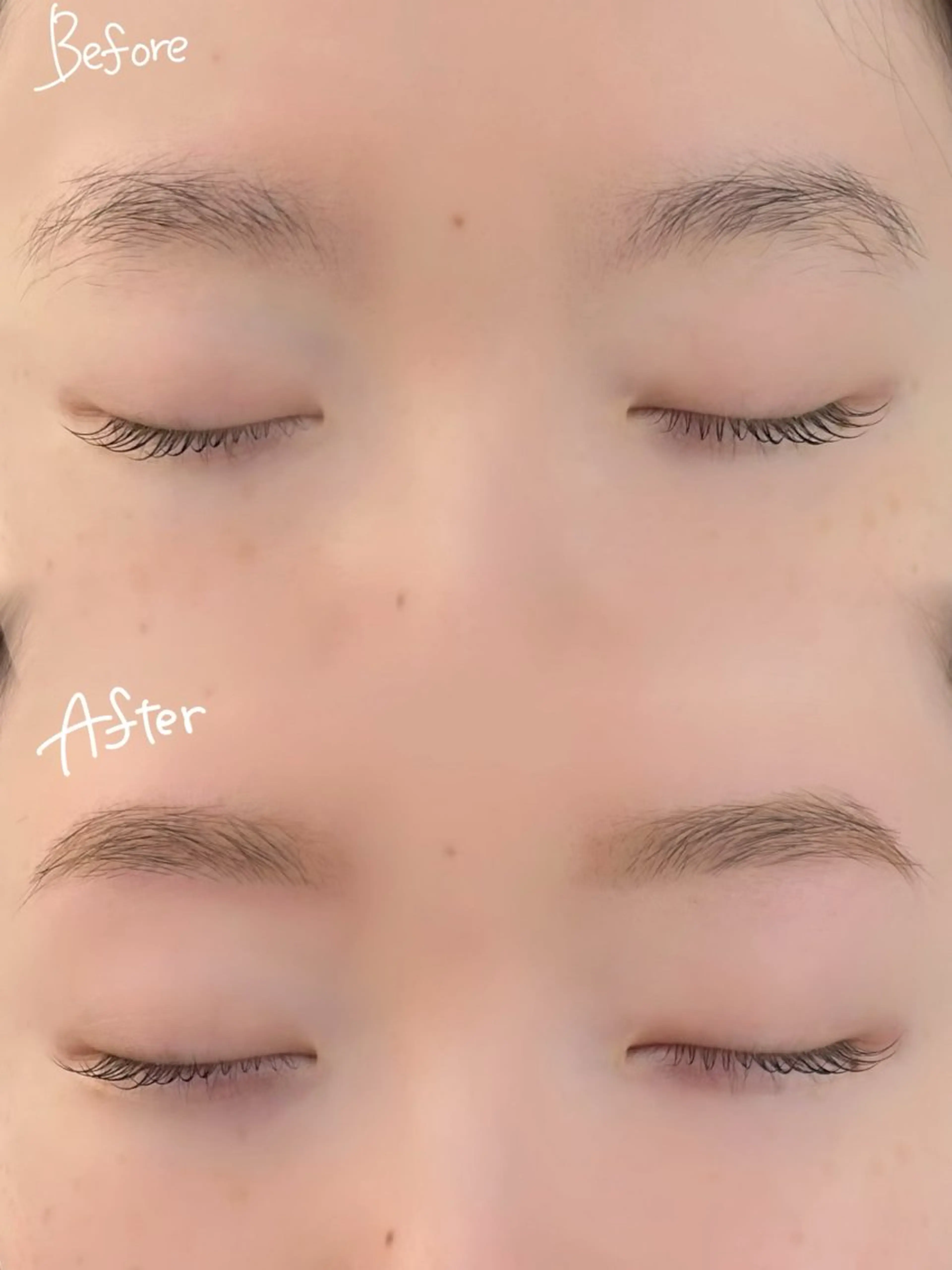 アイブロウ CHIBA🦋パーマ ナチュラル美眉のマツエク・マツパデザイン