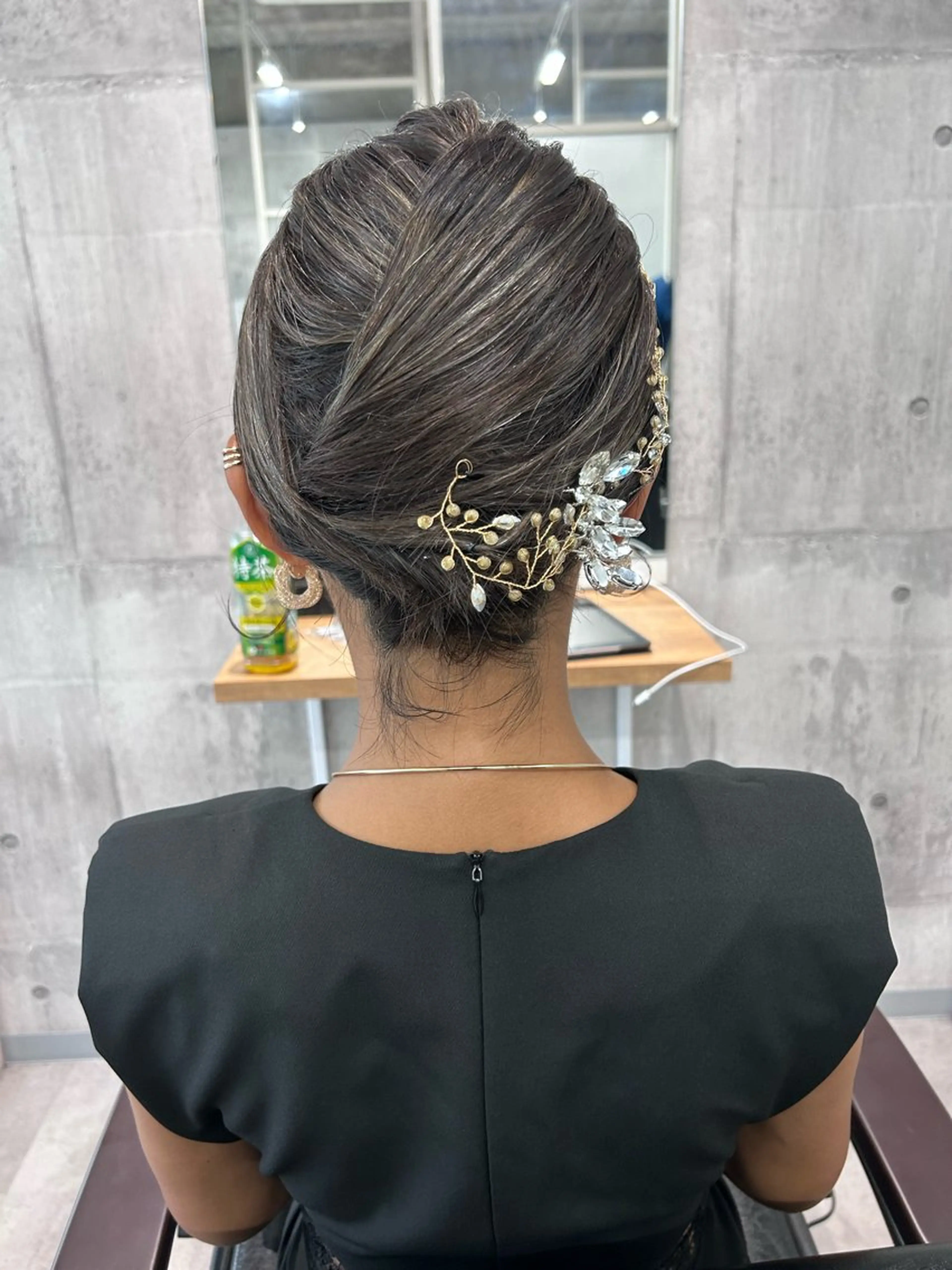 ショート ヘアアレンジ 切りっぱなしボブ ベリーショート ボブ ショートヘア ヘアセット newi赤羽 ✂️KEN✂️のヘアスタイル