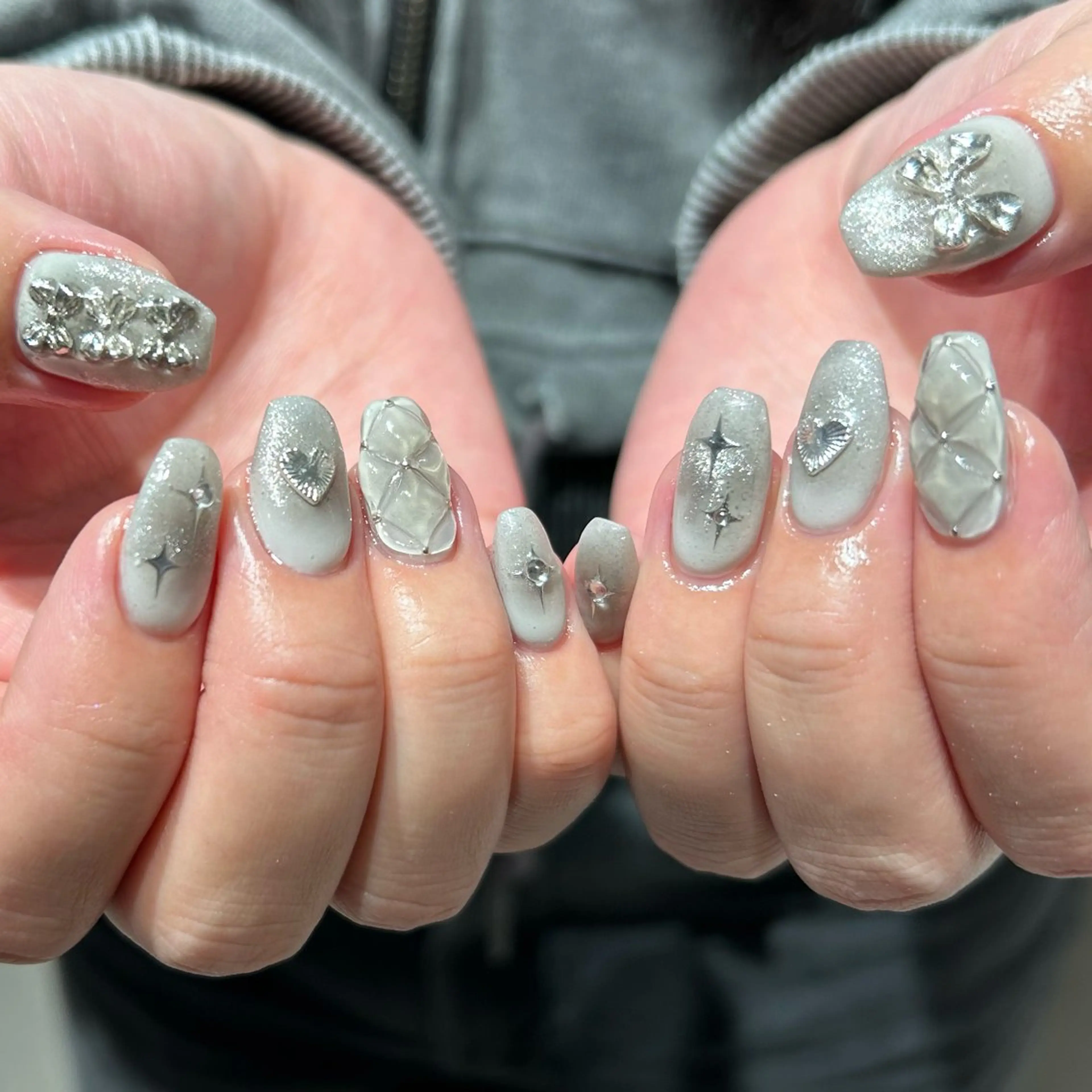 ネイル ハンドネイル junna のぞいてねのネイルデザイン