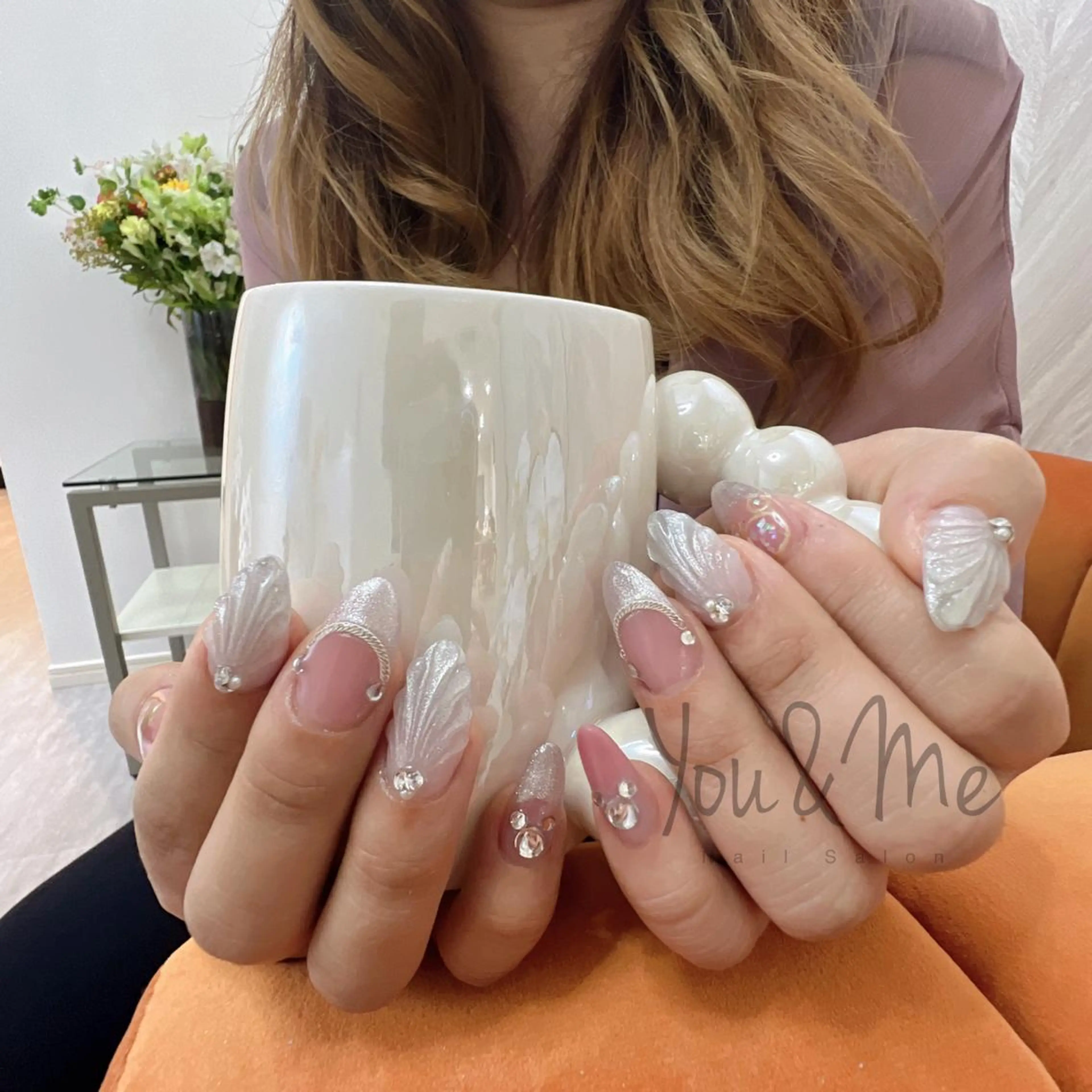 カラー ネイル グラデーションカラー アートネイル フラッシュネイル フレンチネイル ジェルネイル You&Me Yukiのネイルデザイン