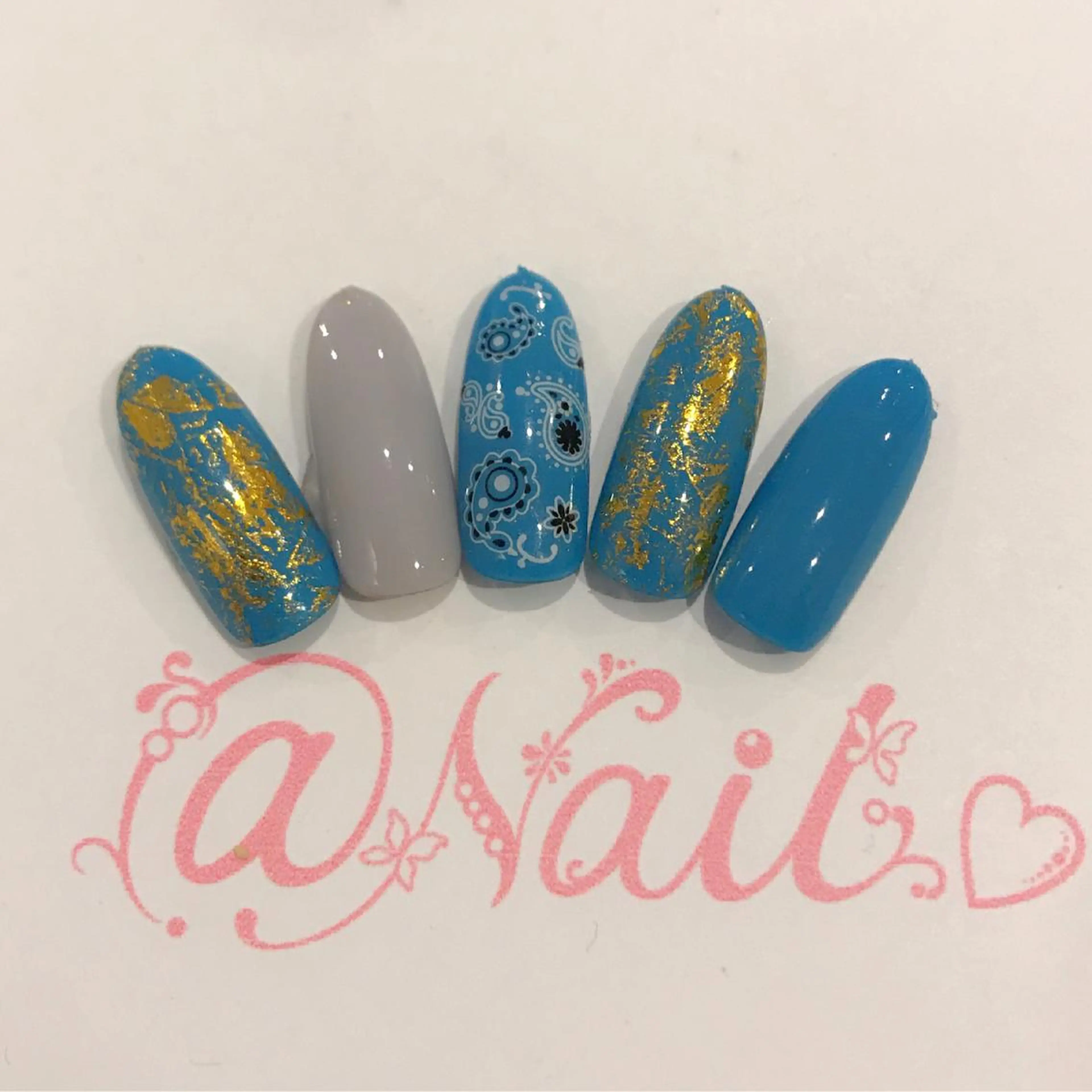 ネイル アートネイル フットネイル ジェルネイル 持ち込み スカルプネイル 小尾 栞のネイルデザイン