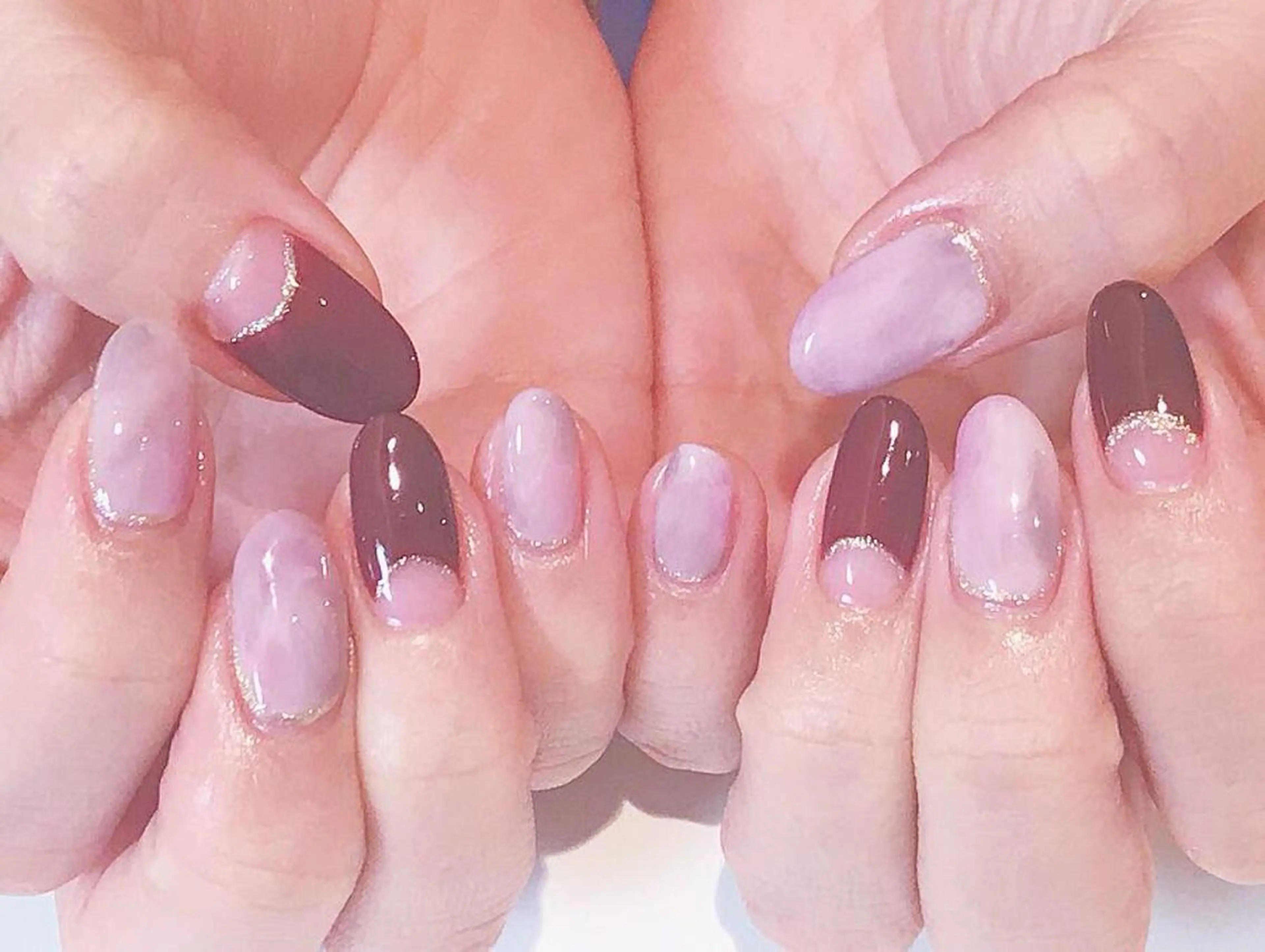 ネイル ハンドネイル LUKE所属・もとまつ さちこのネイルデザイン