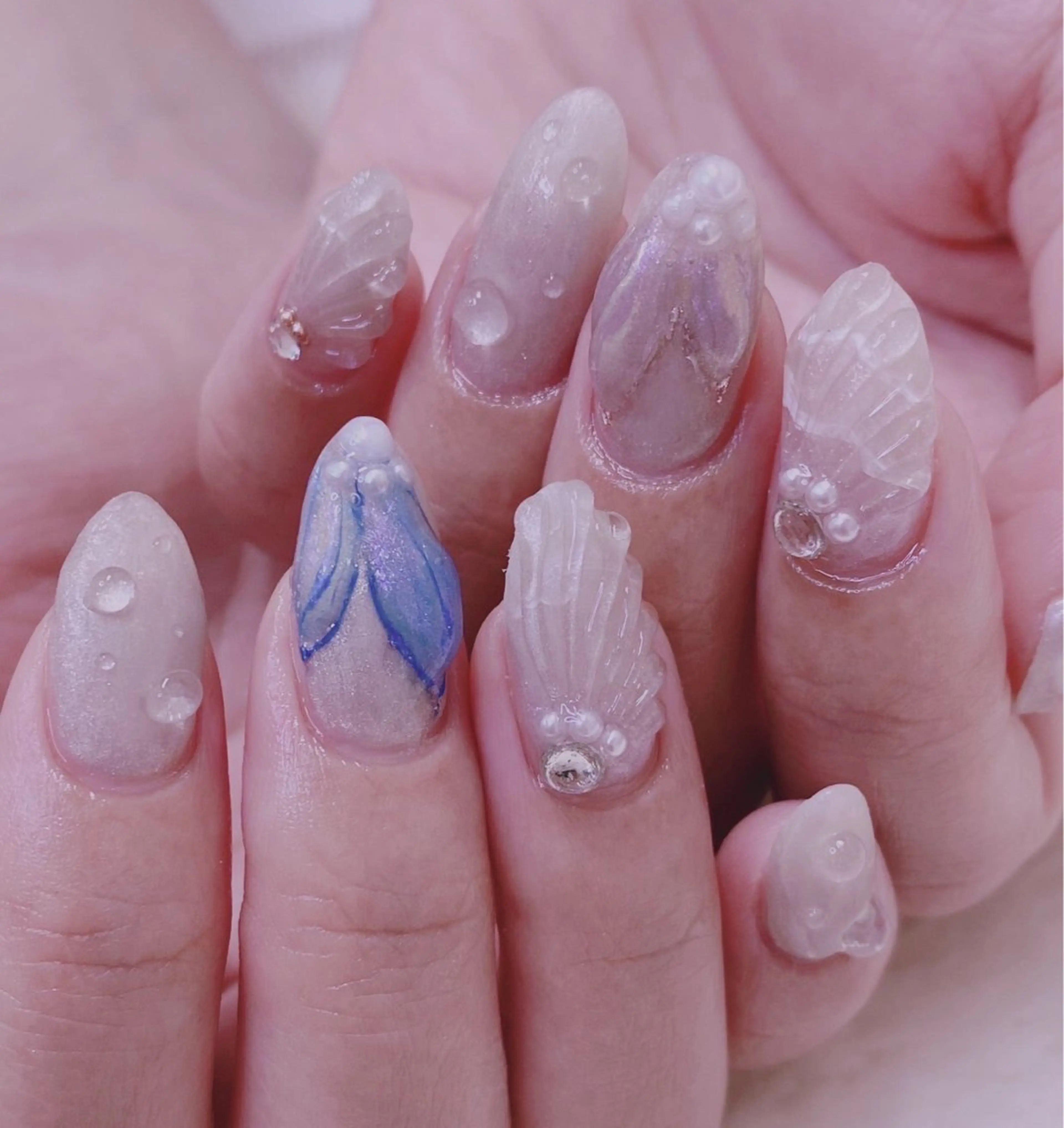 ネイル フットネイル ジェルネイル 韓国ネイル マグネットネイル オフィスネイル ハンドネイル ハンドケア 大門浜松町 ネイルのネイルデザイン