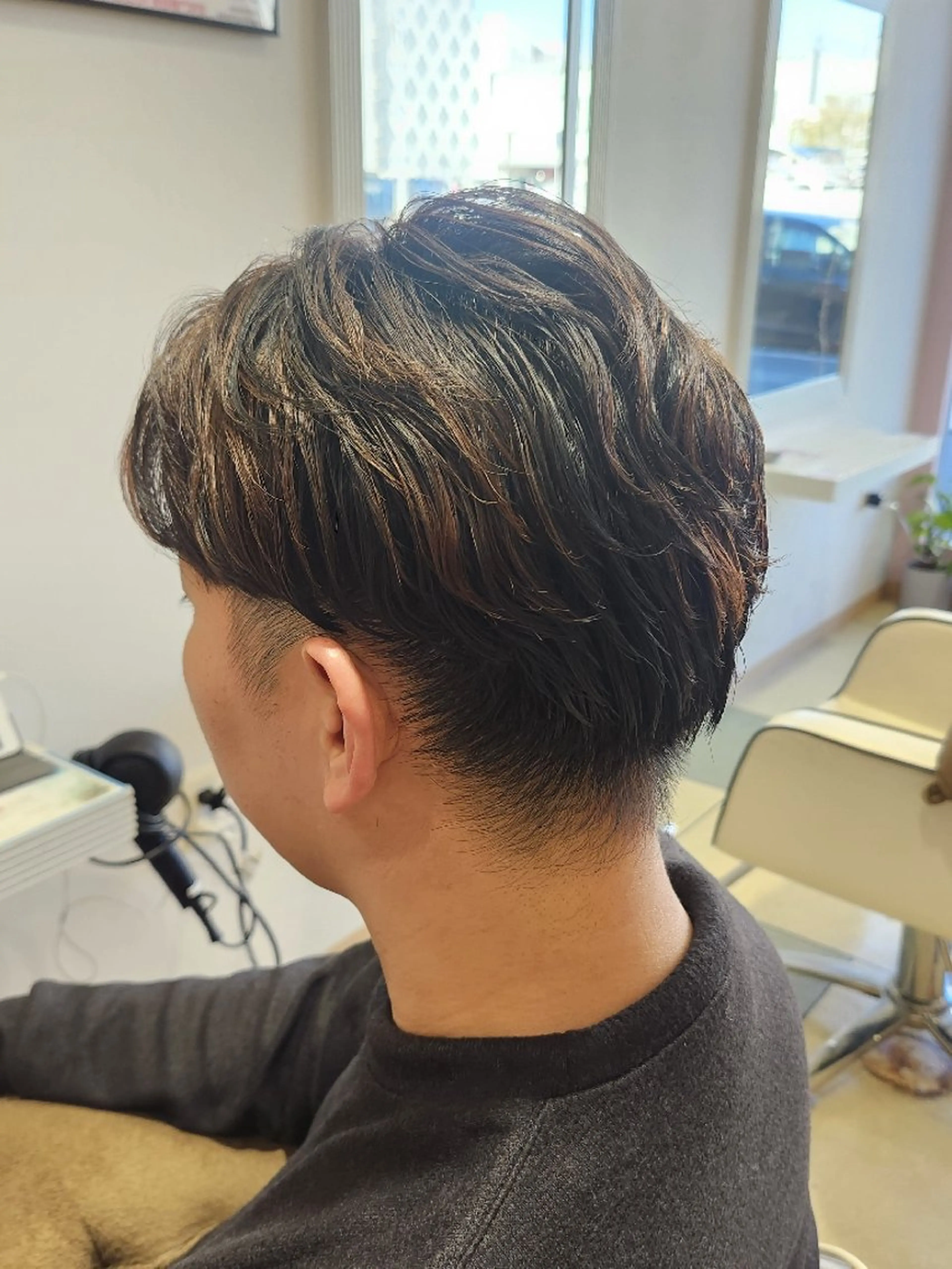 パーマ メンズ 暖色カラー/髪質改善 /メンズ🧡莉南のヘアスタイル