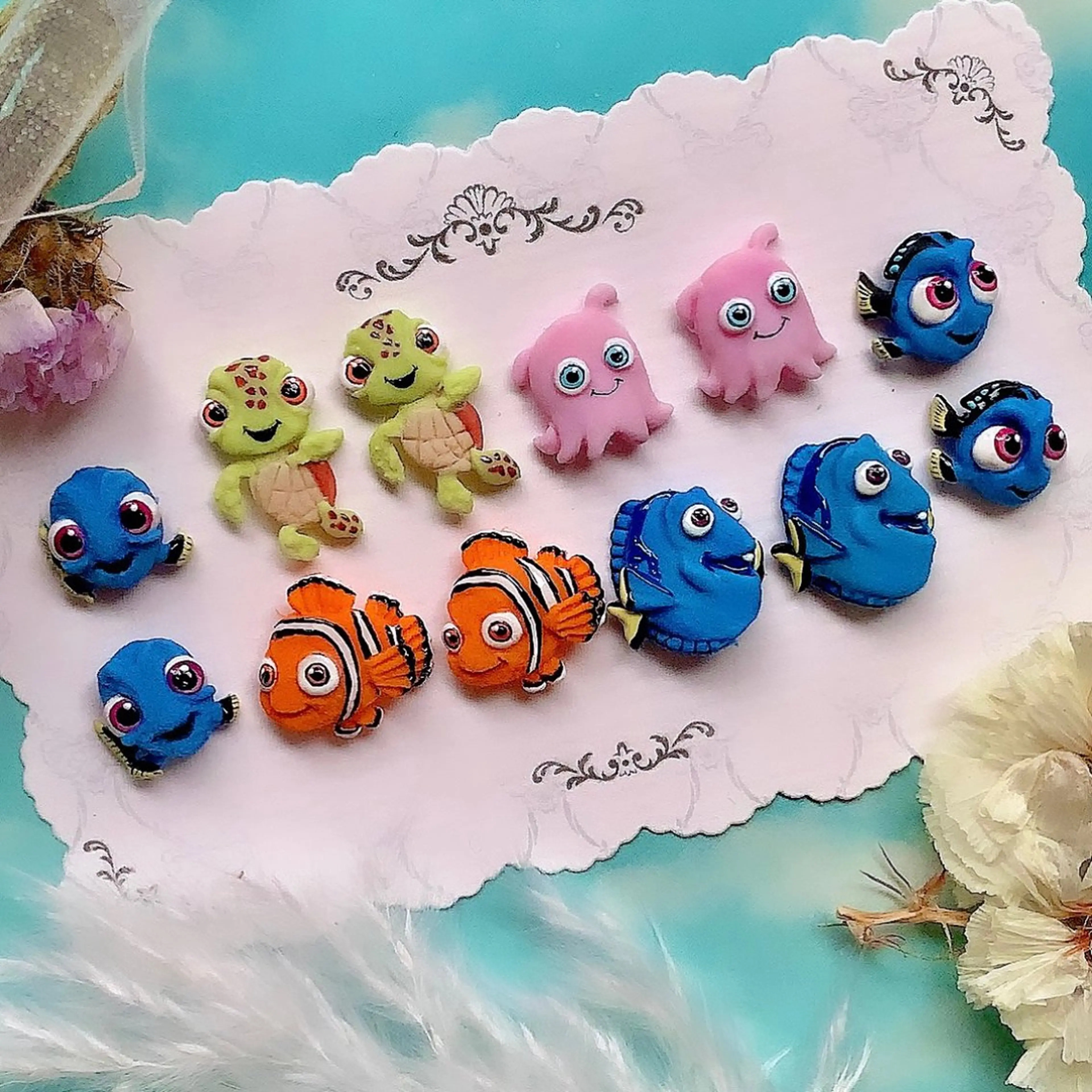 ネイル アートネイル ぷっくりネイル シェアサロンLei.g(レイジー)所属・3Dアートネイル💗 都築レナのネイルデザイン