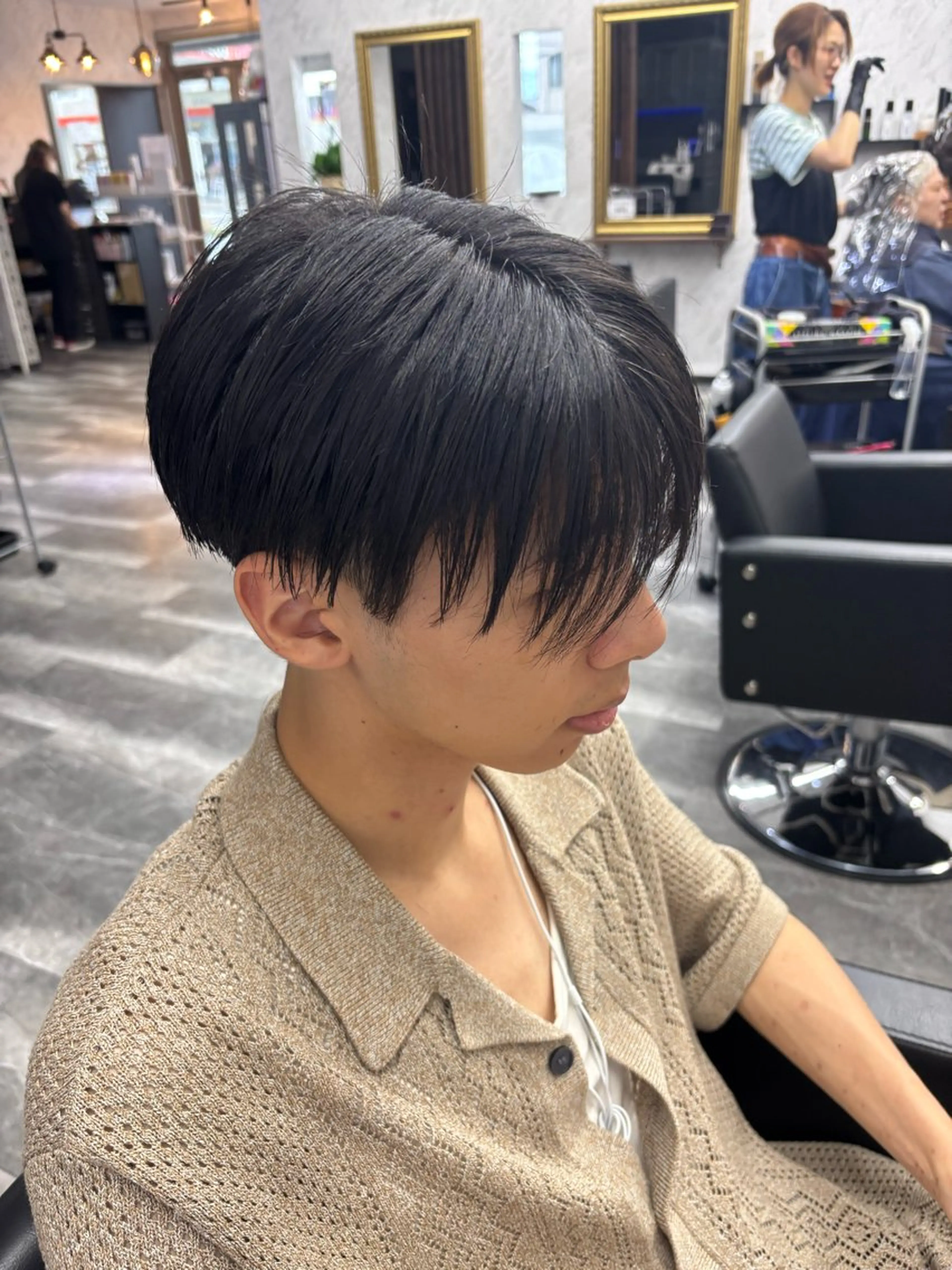 メンズ カット ファミリーサロンQuest 黒田店所属・わたなべ ななかのヘアスタイル