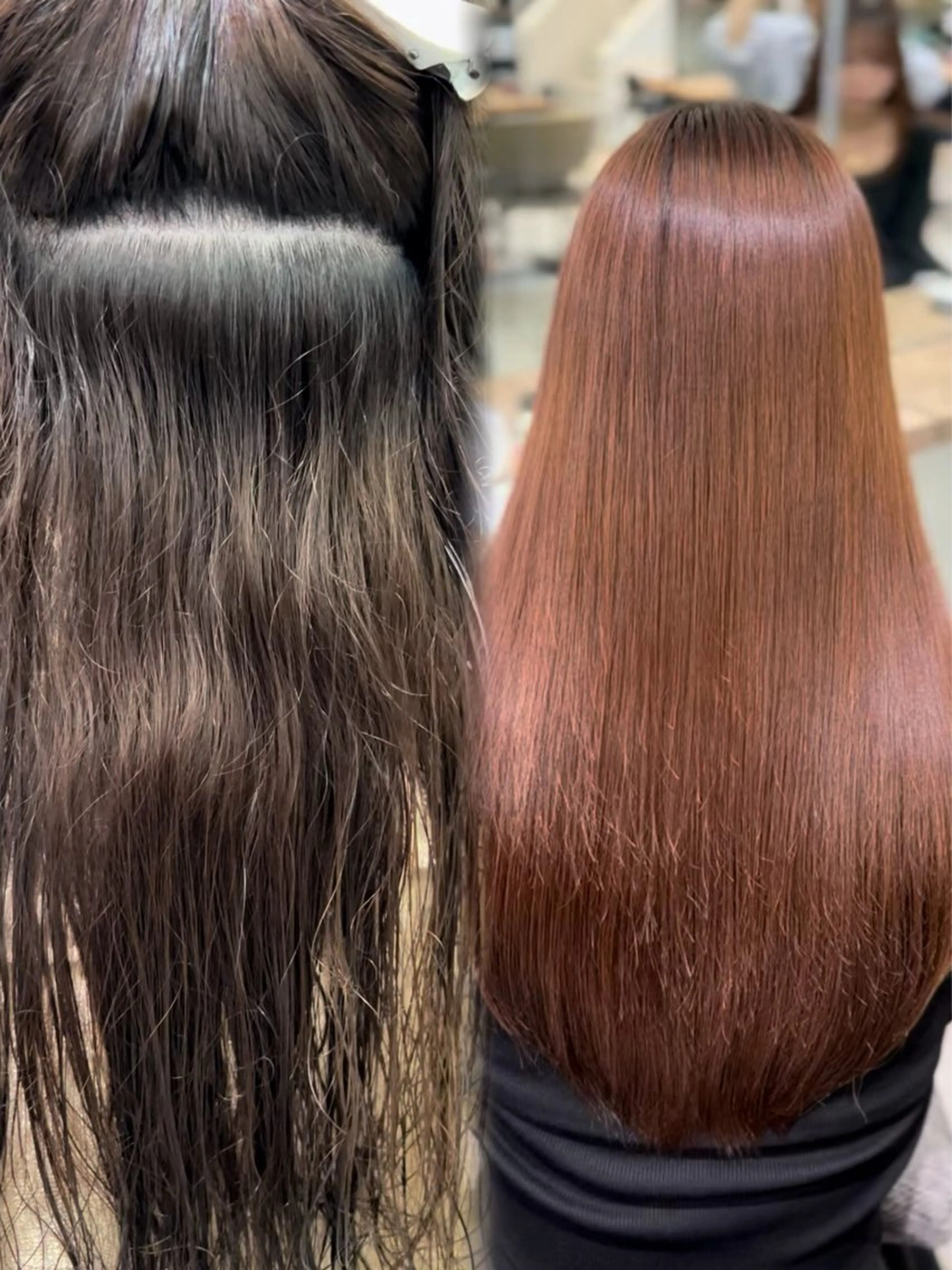 ロング カラー パーマ ⭐️似合わせボブ ⭐️かえでのヘアスタイル