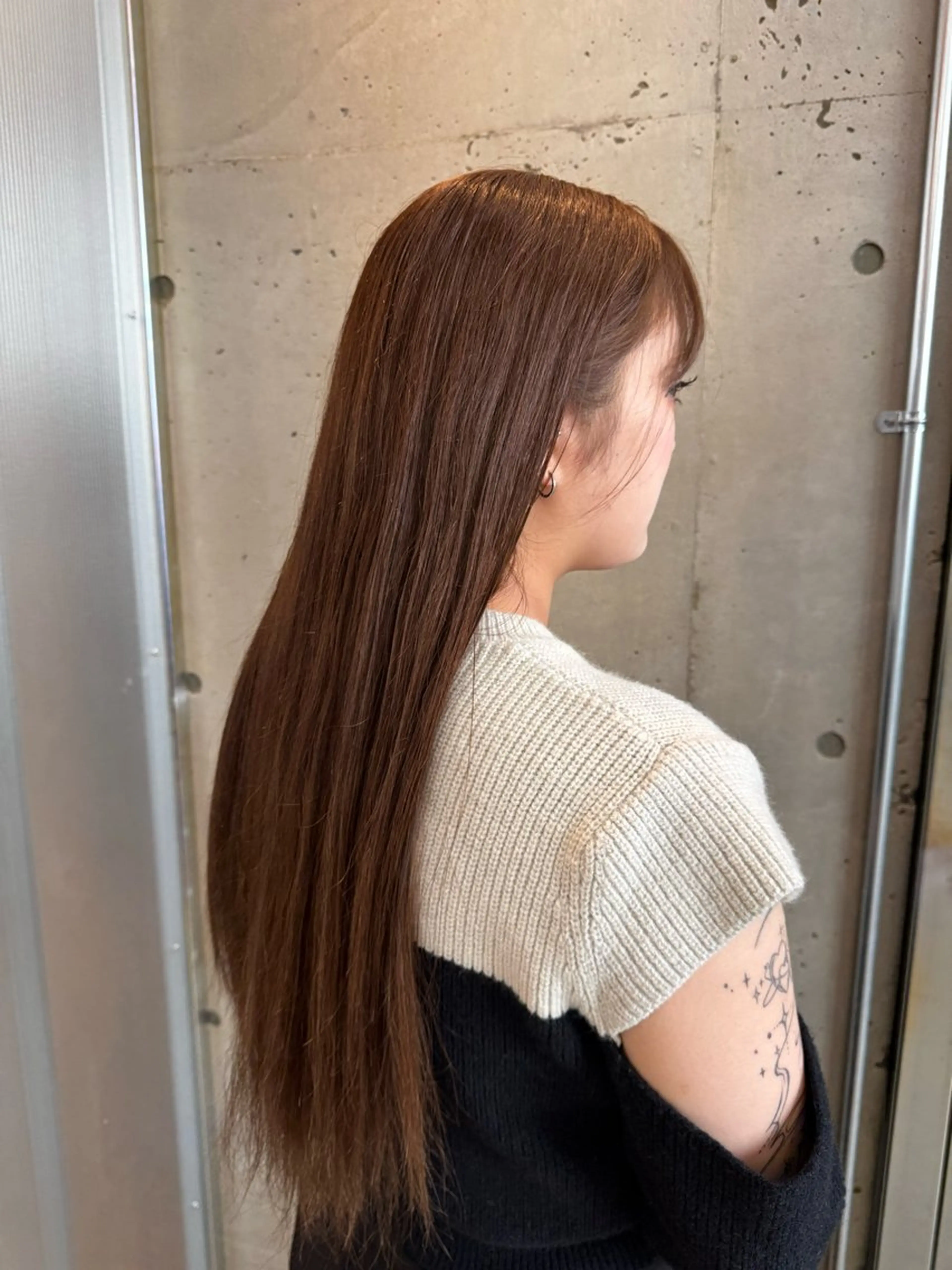 カラー sora/ハイトーン /透明感カラー🫧のヘアスタイル