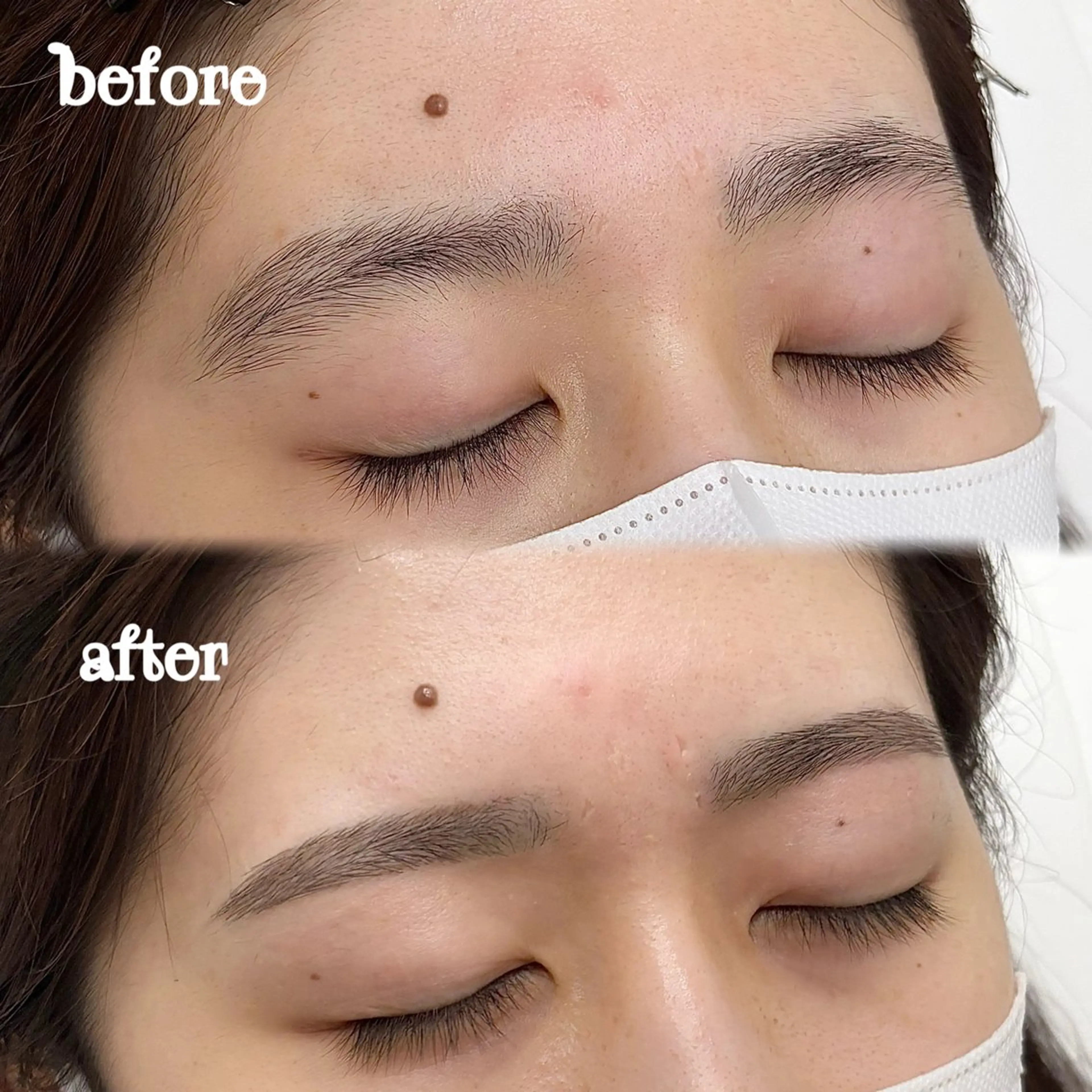 アイブロウ WHITE  LASH 西宮店所属・WHITE LASH 西宮【REIKA】のマツエク・マツパデザイン