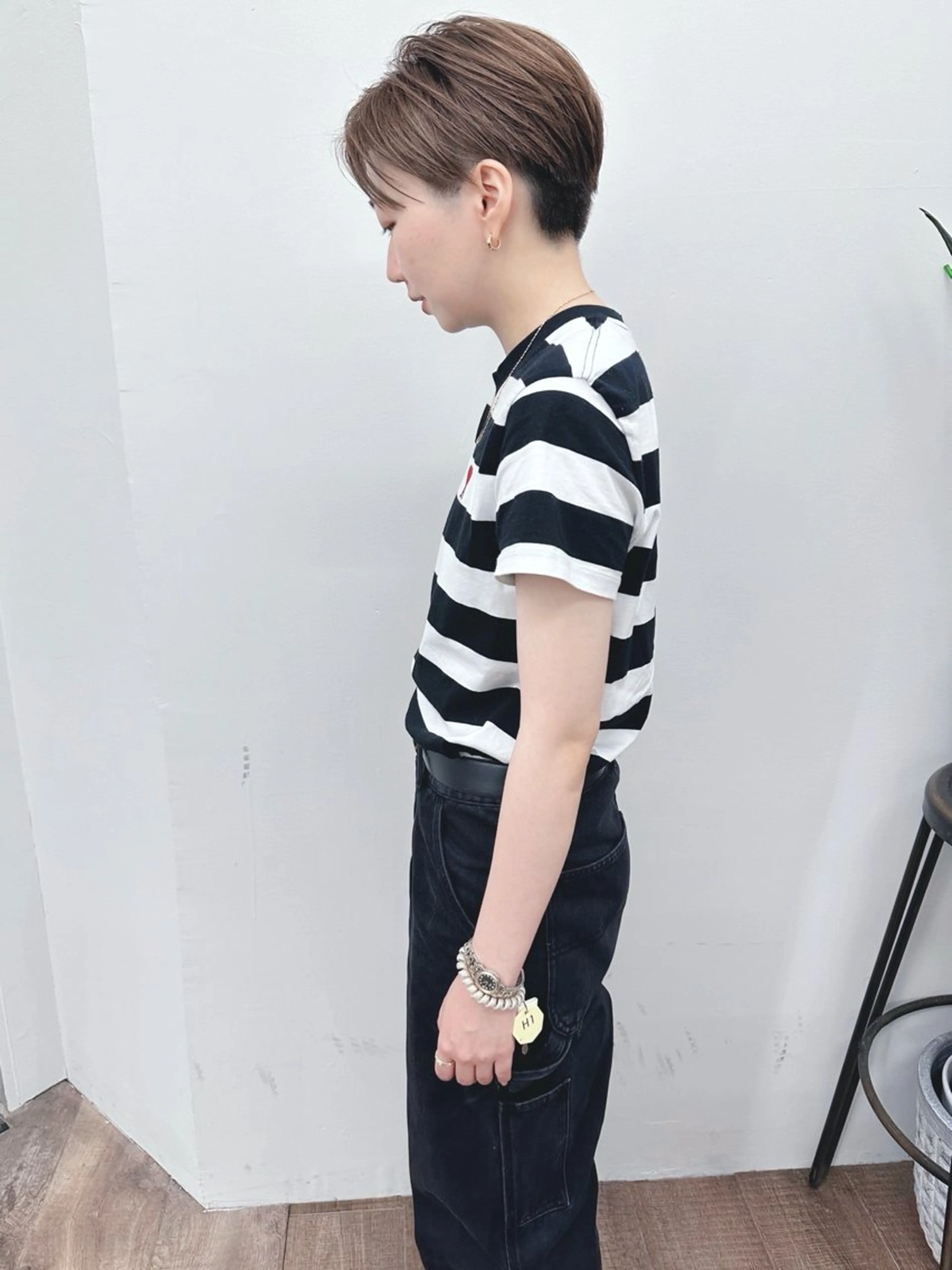 ショート カット ヘッドスパ 小顔ボブ/お悩み解決 /ボブパーマ/とういのヘアスタイル