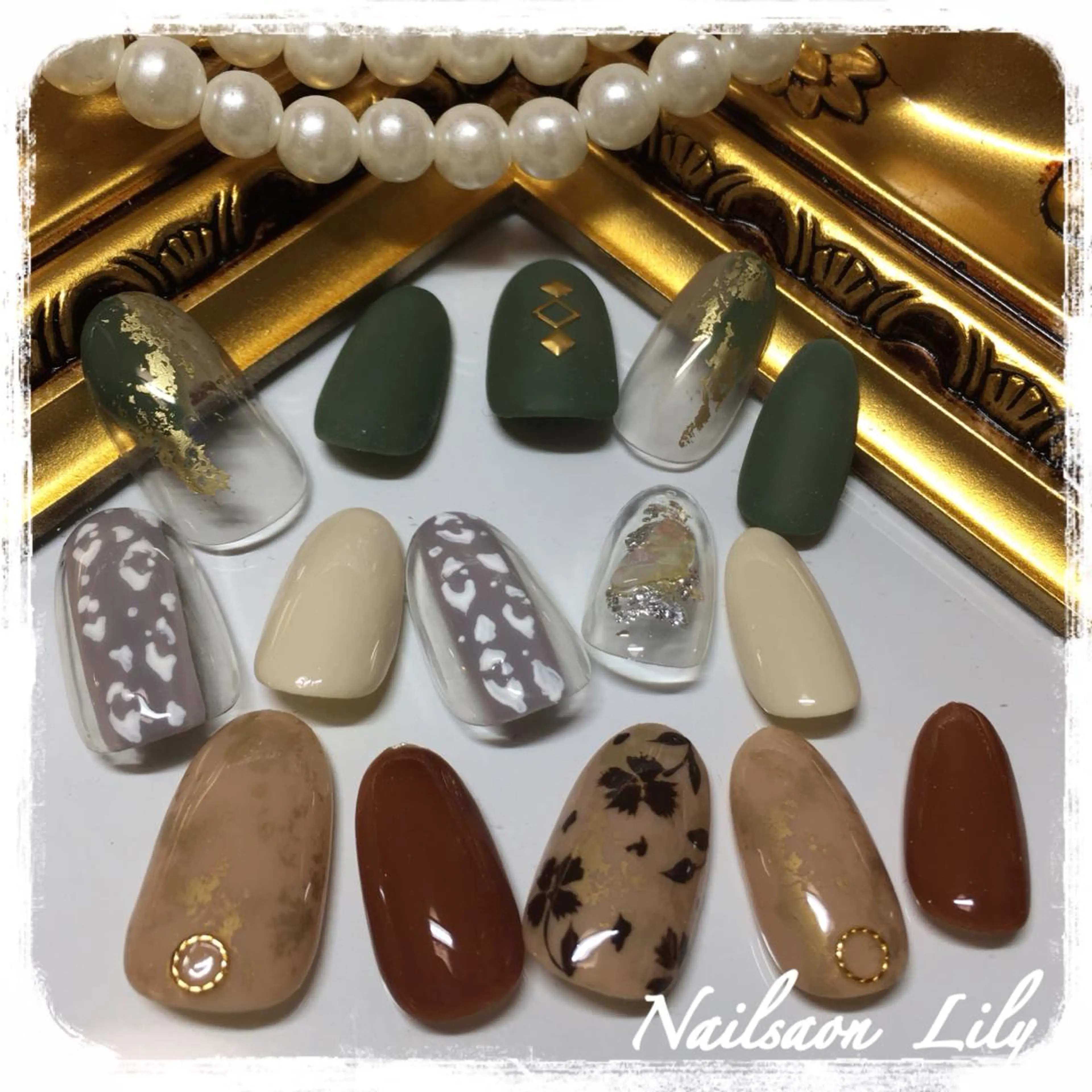 ネイル シンプルネイル Nailsalon Lilyのネイルデザイン