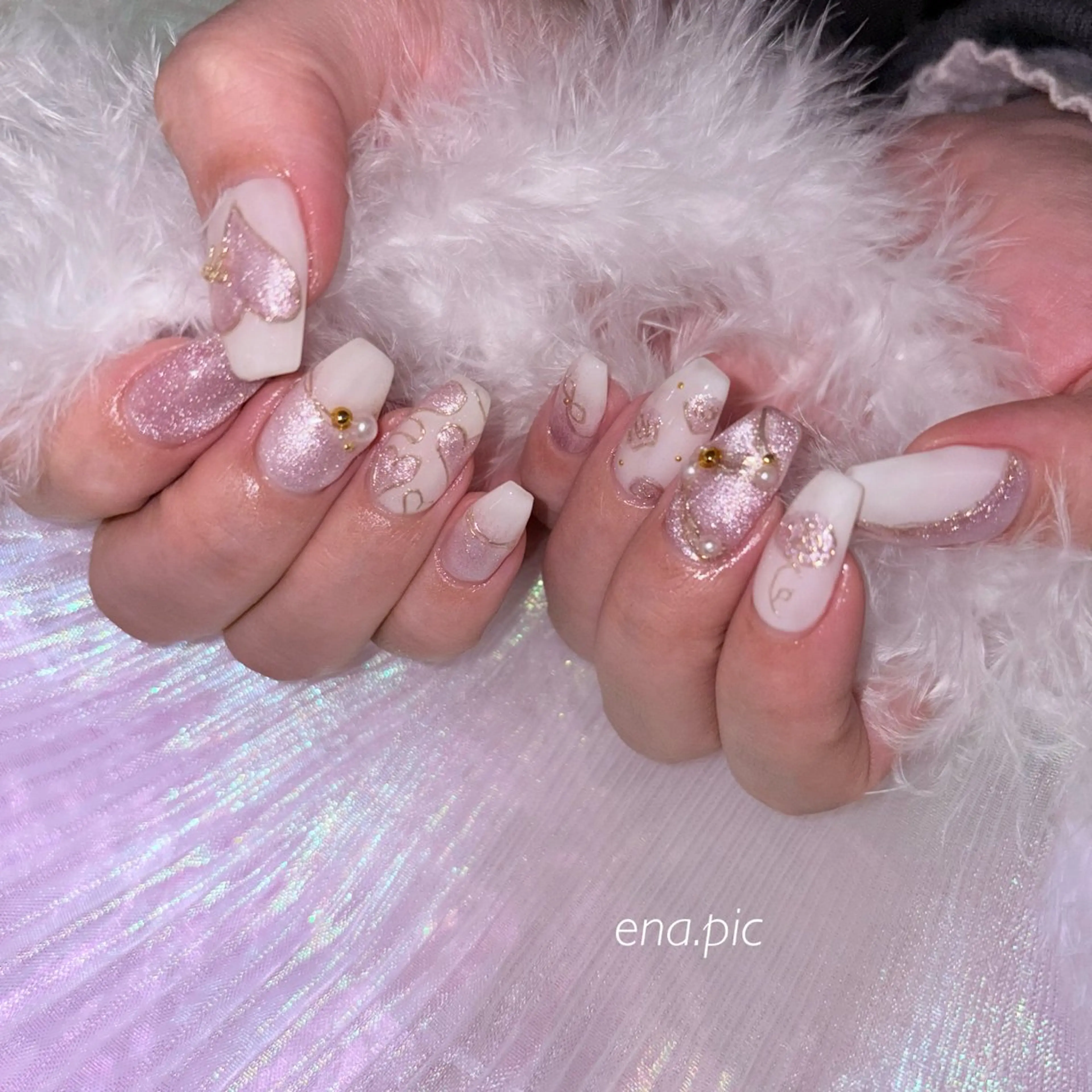 ネイル toyvenail 🖤enaのネイルデザイン