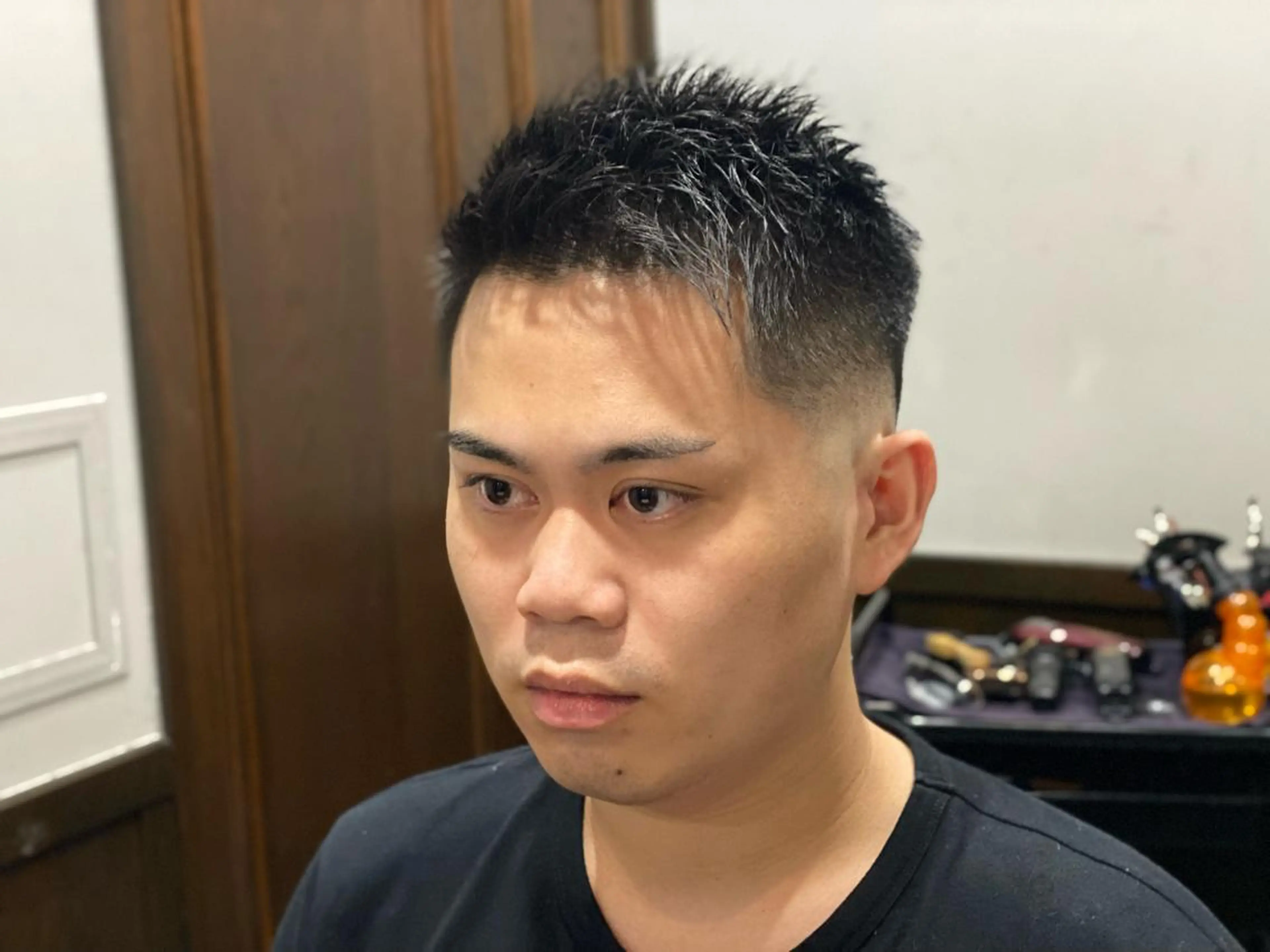 ショート メンズ 浅見 天翔のヘアスタイル