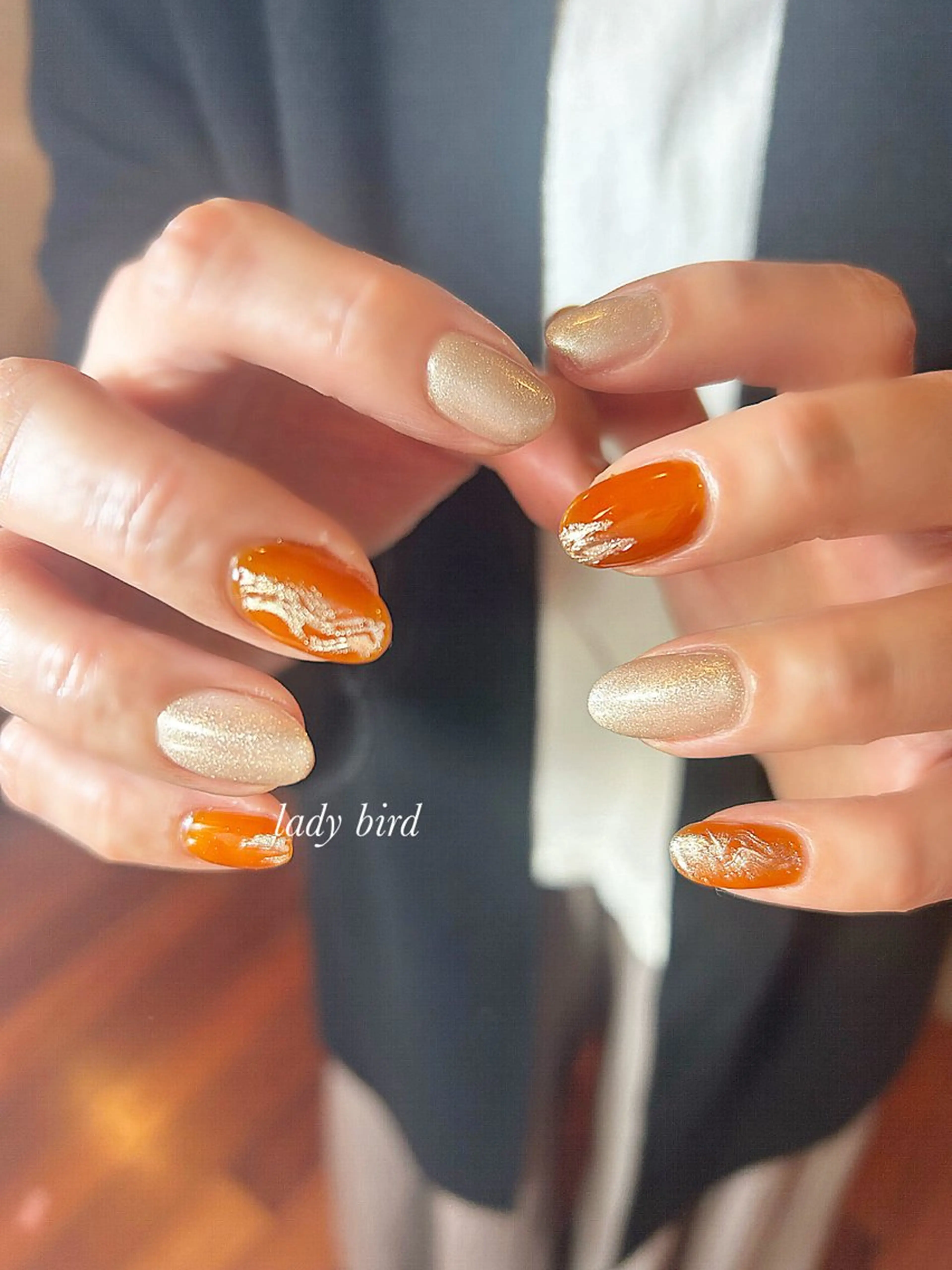 ネイル ハンドネイル lady bird yoshieのネイルデザイン