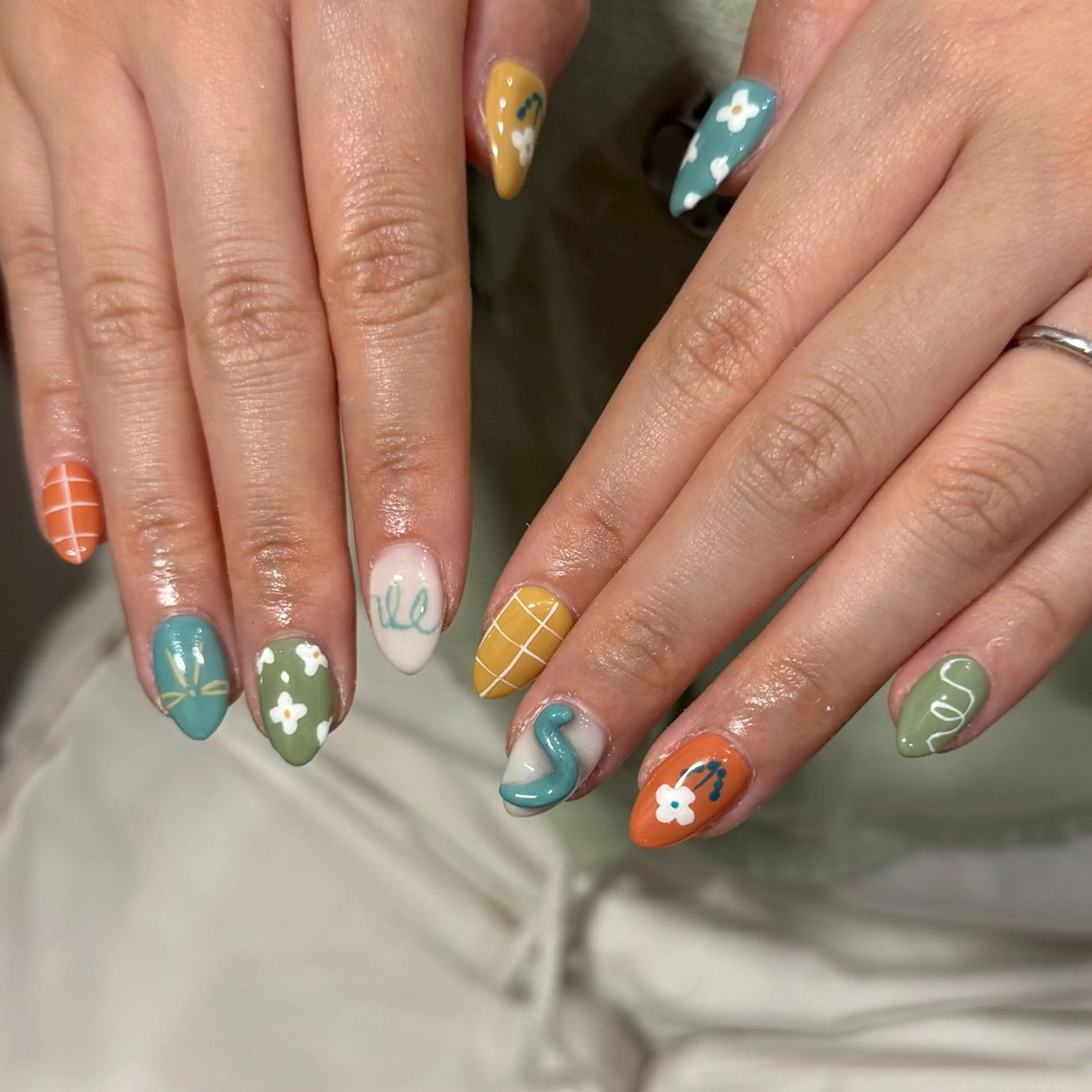 ネイル ハンドネイル LINXS aosaのネイルデザイン