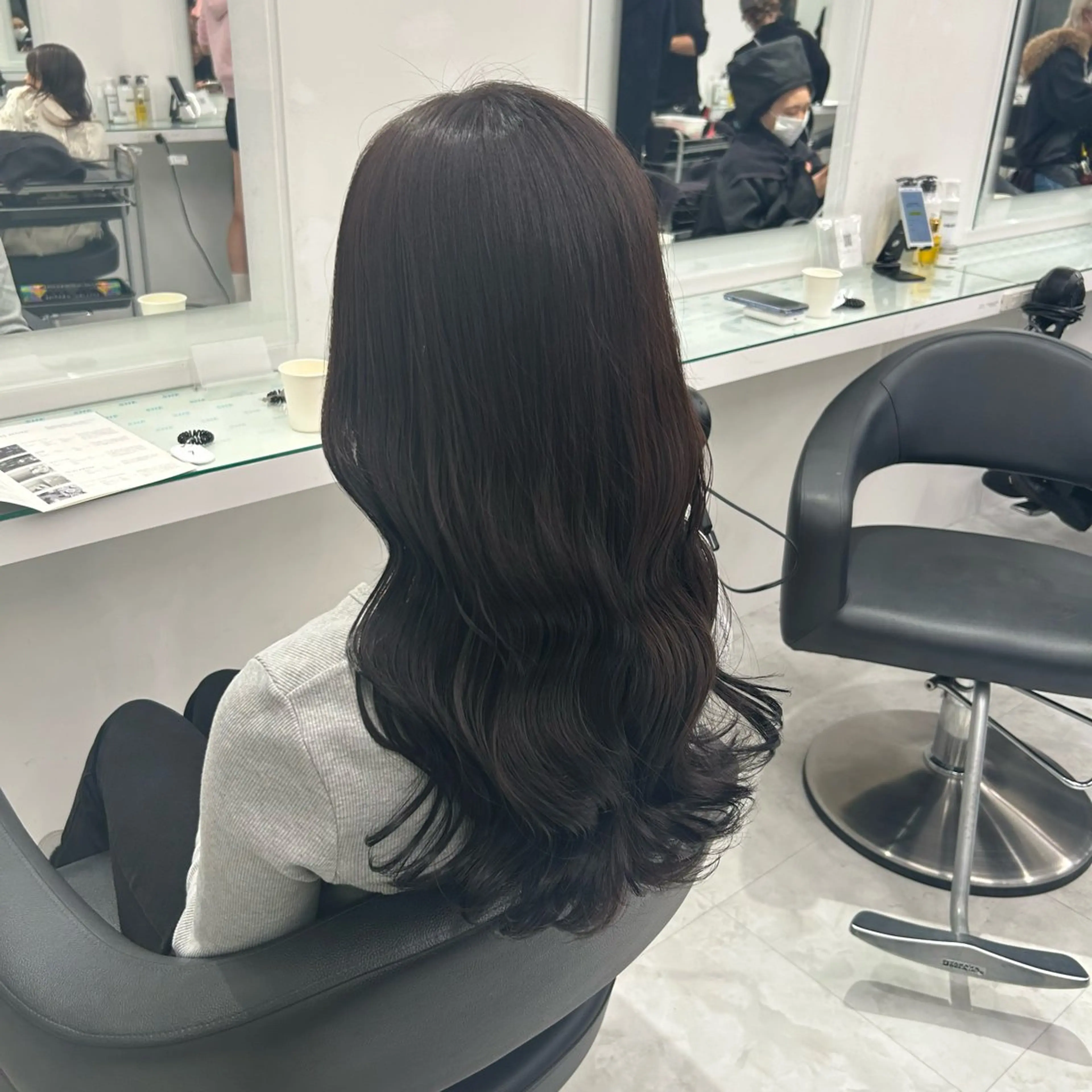 セミロング 🤍大人っぽ韓国暗髪 🤍Asuka🤍のヘアスタイル