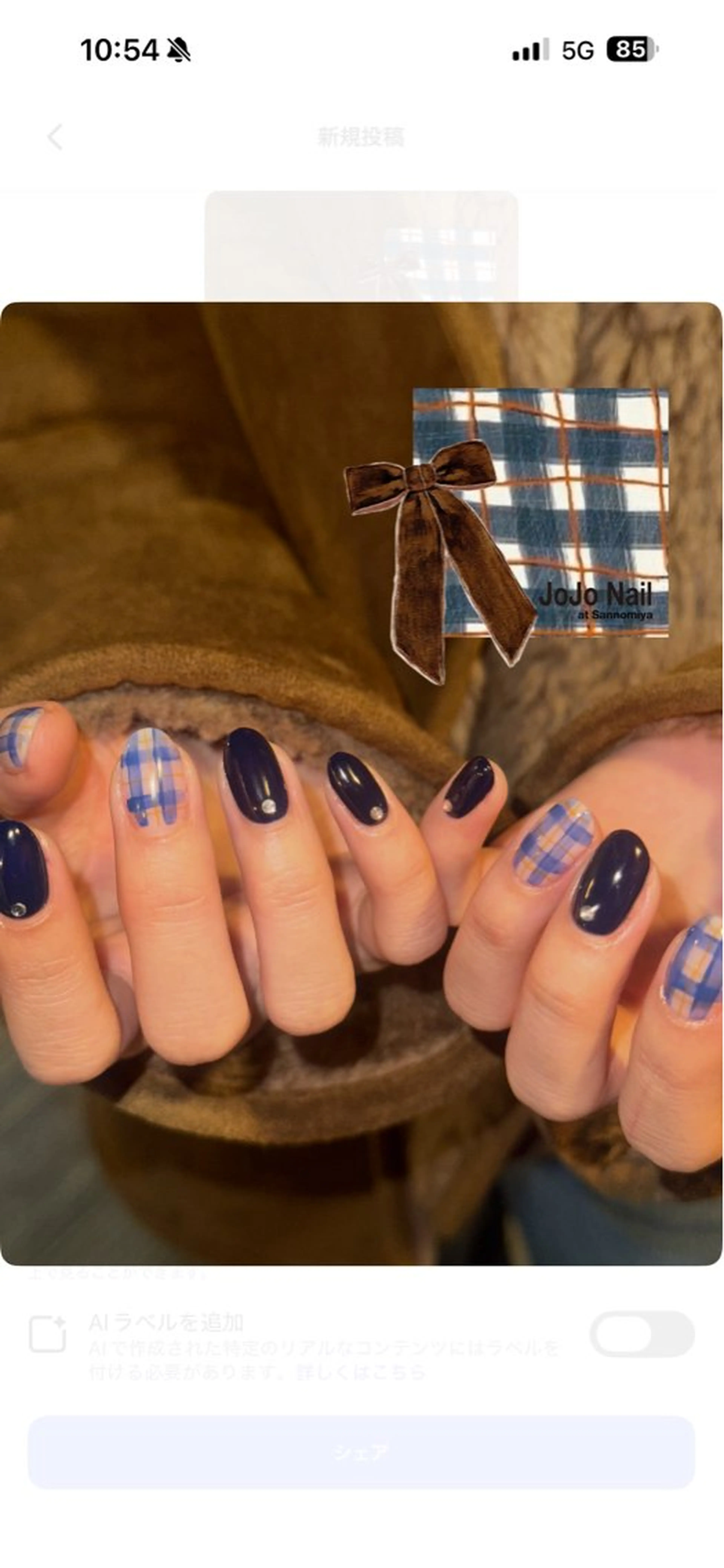 ネイル ハンドネイル MIYU.Y /JOJO@三宮のネイルデザイン