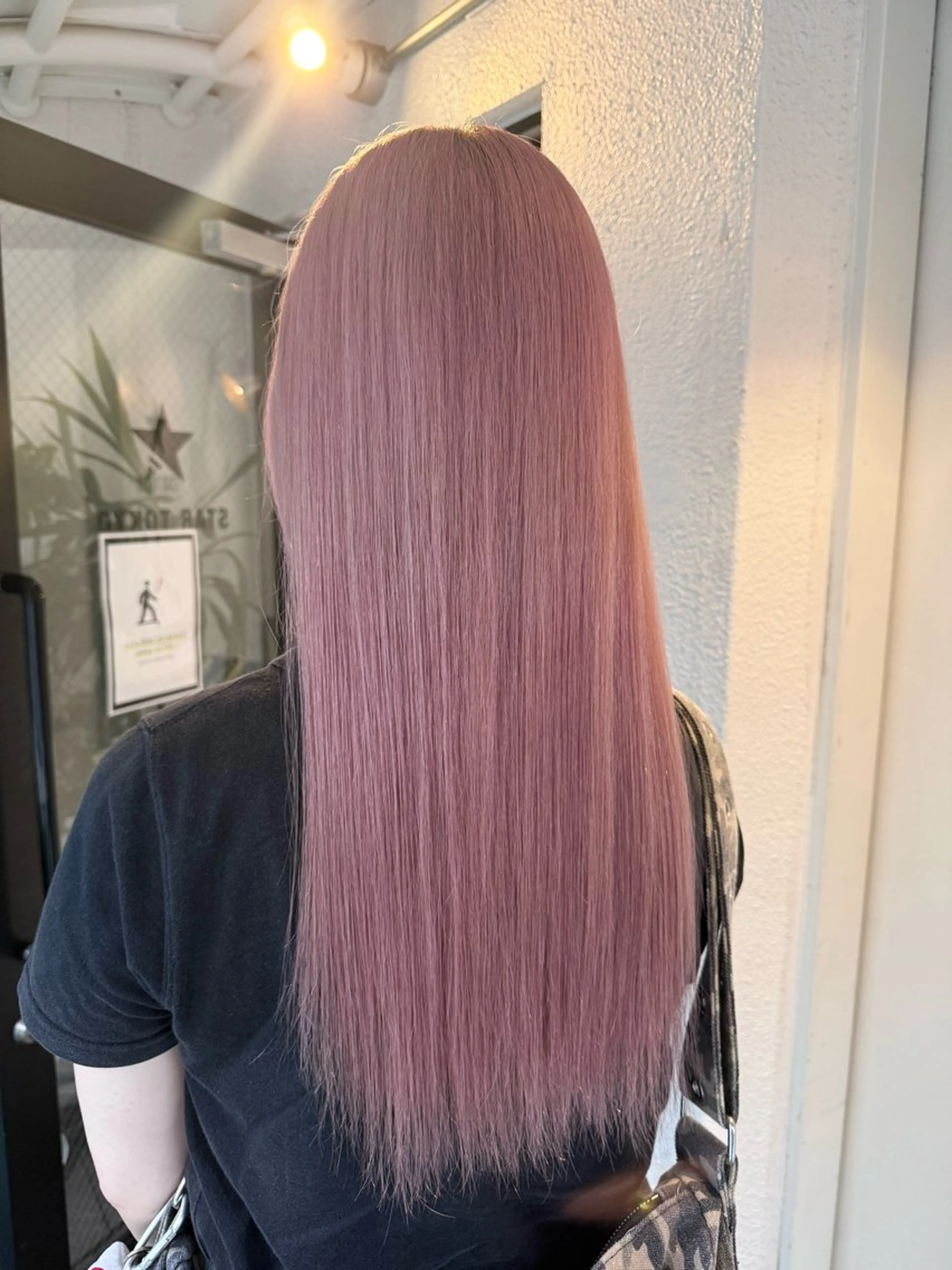 ロング カラー ベージュカラー ブリーチ ケアブリーチ 透明感カラー デザインカラー ハイトーン/髪質改善 🦋KASUGA🖤のヘアスタイル