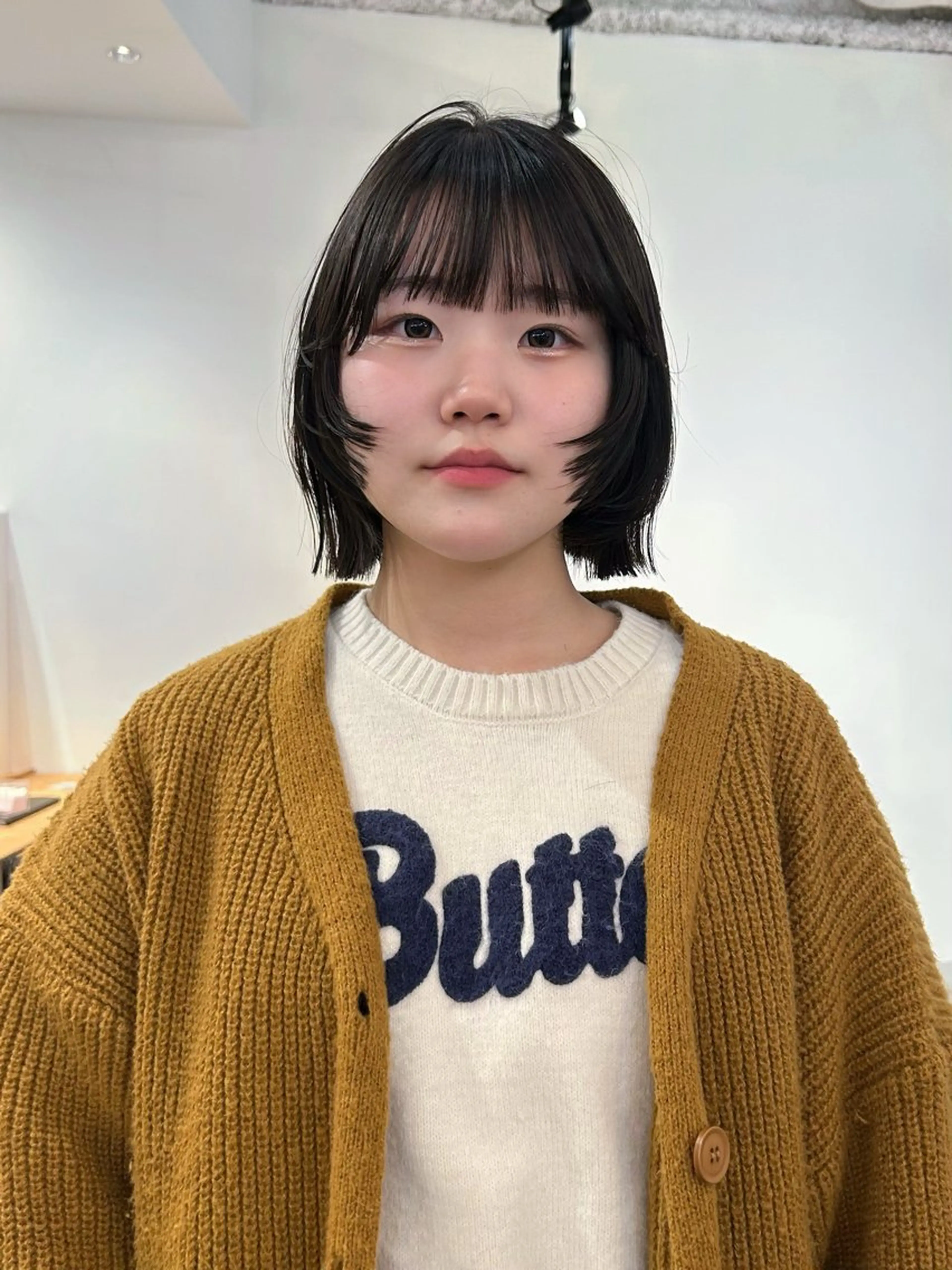 ショート ボブ 顔周りカット レイヤーカット カット ボブ/レイヤー 大阪梅田/きょうかのヘアスタイル