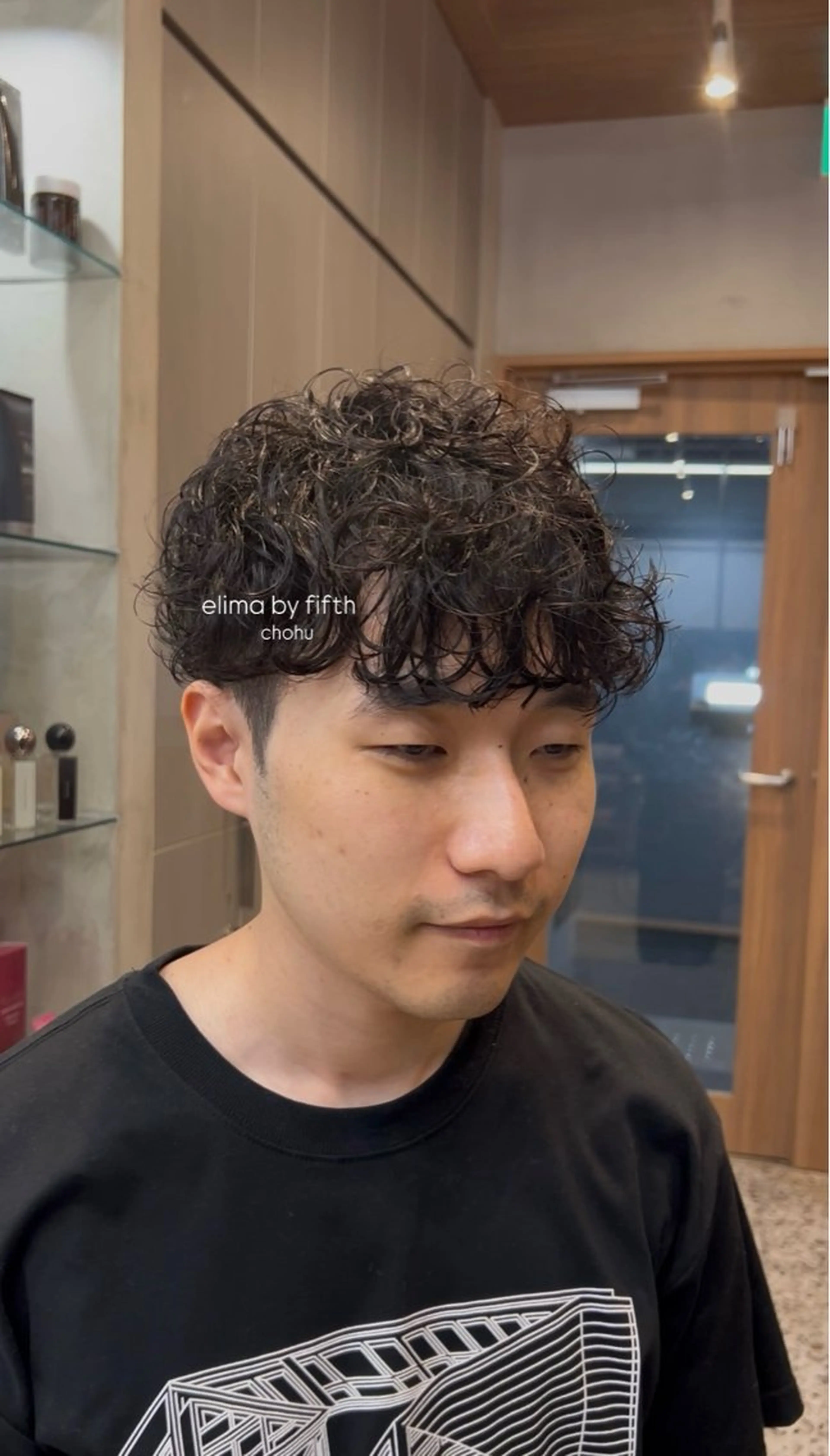 パーマ カット パーマ しずく🤍🧸 / fifthパーマのヘアスタイル