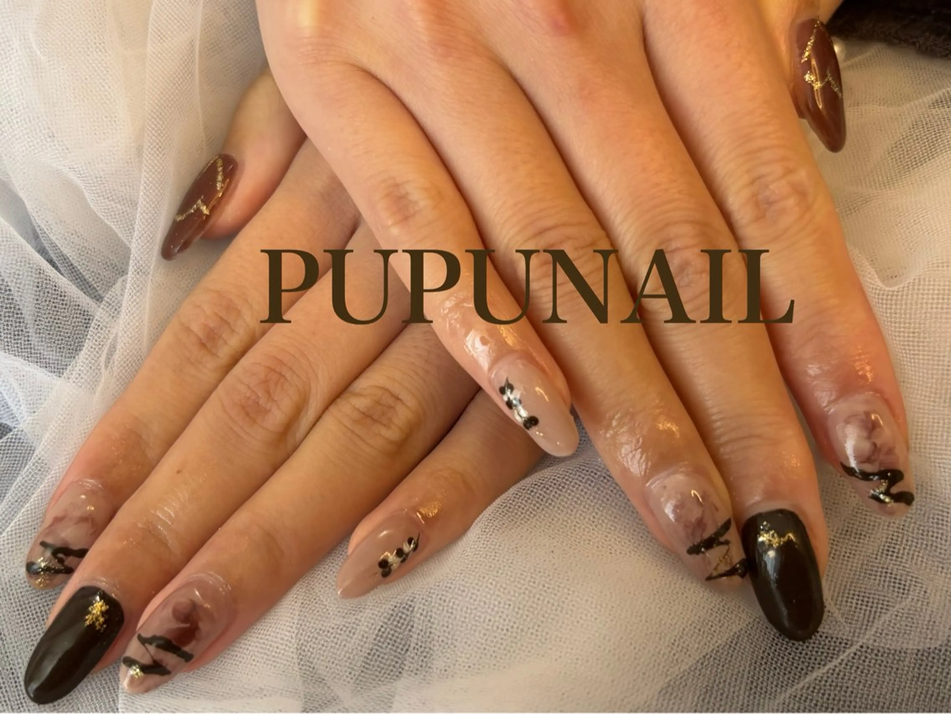 ミディアム ハンドネイル kido chieのネイルデザイン