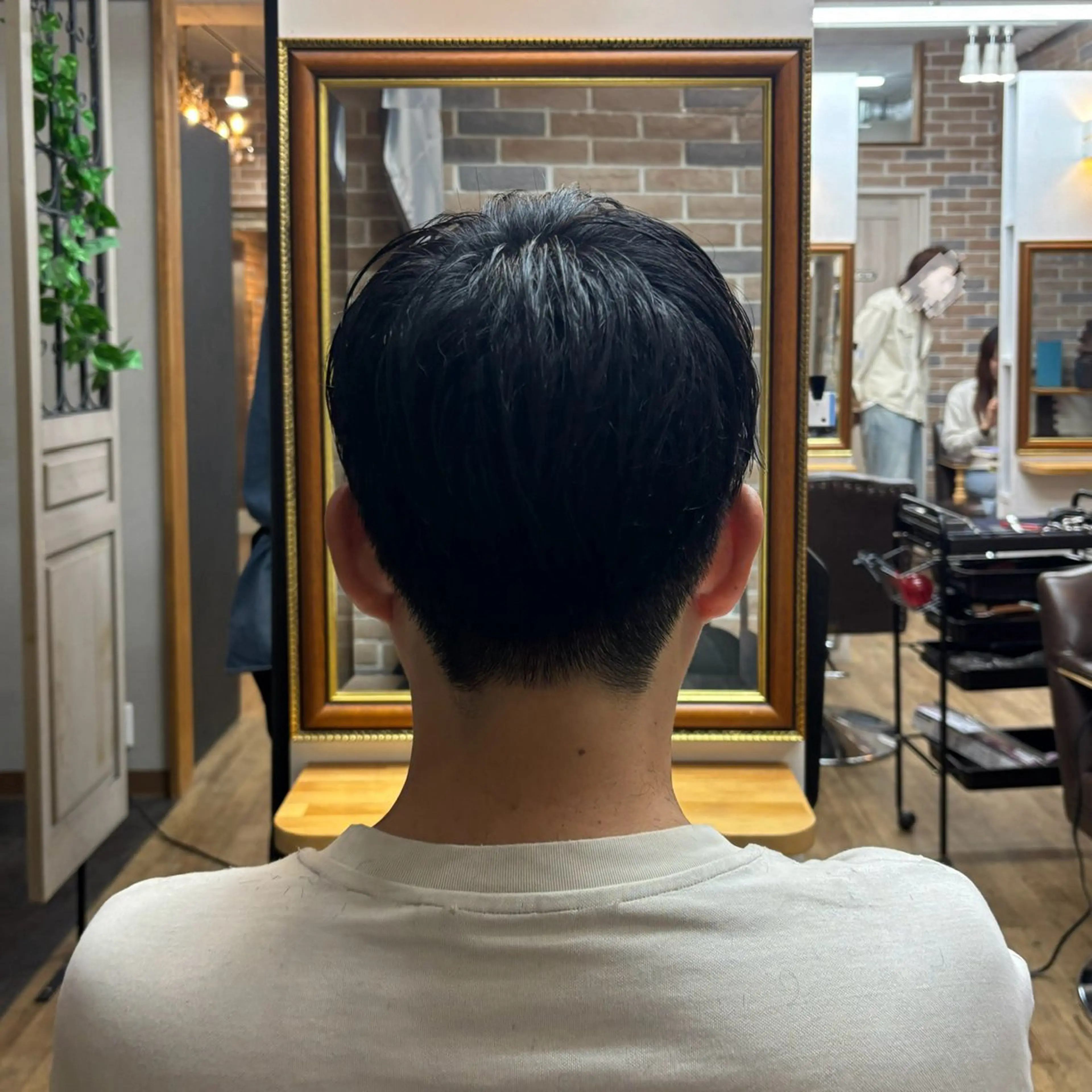 メンズカット&シャンプーの写真