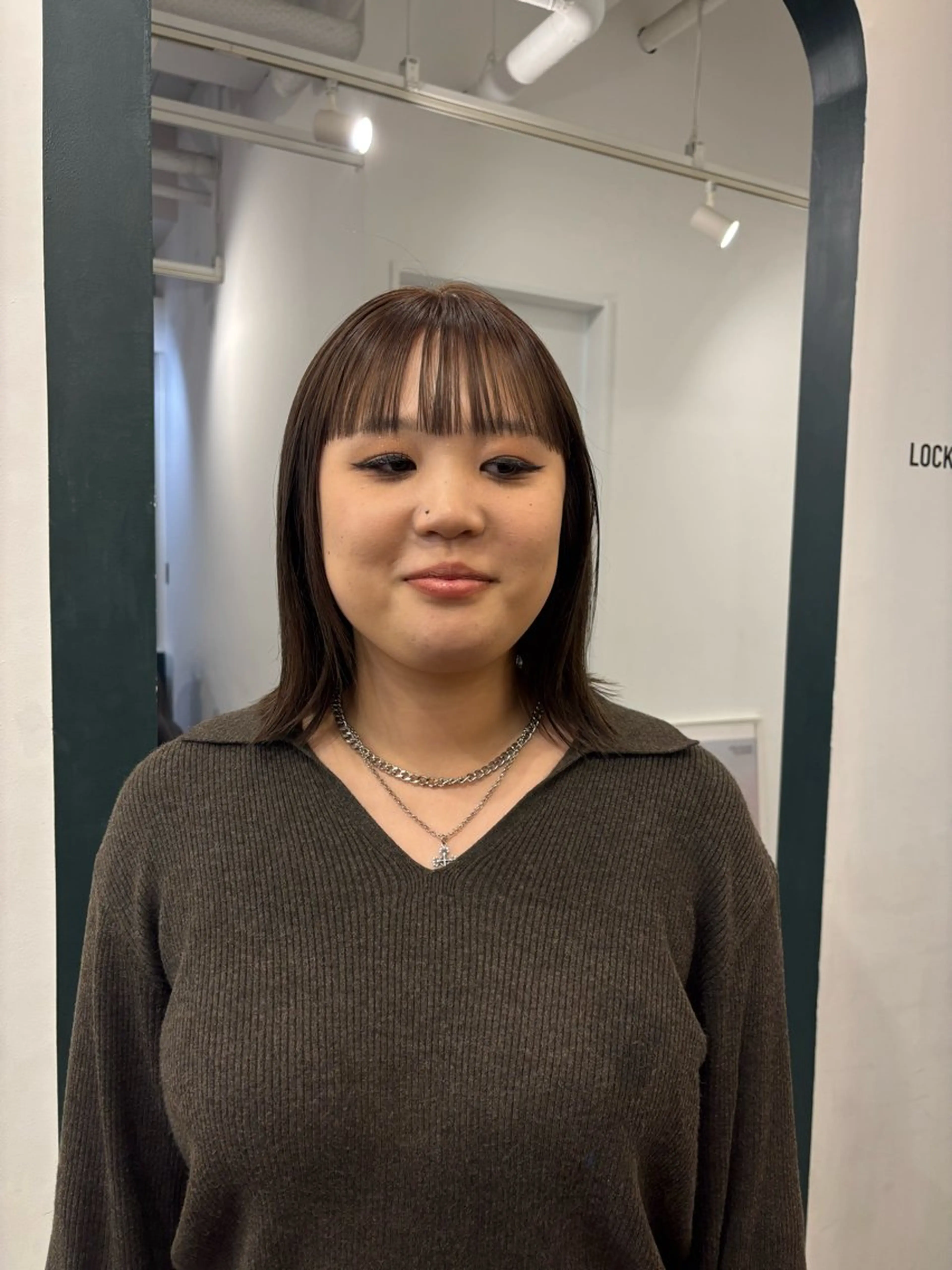 ミディアム カラー ブラウンカラー ヘアカラー トリートメント MEY HAIR CURLYS所属・パーマ /ボブパーマ Rico💜のヘアスタイル