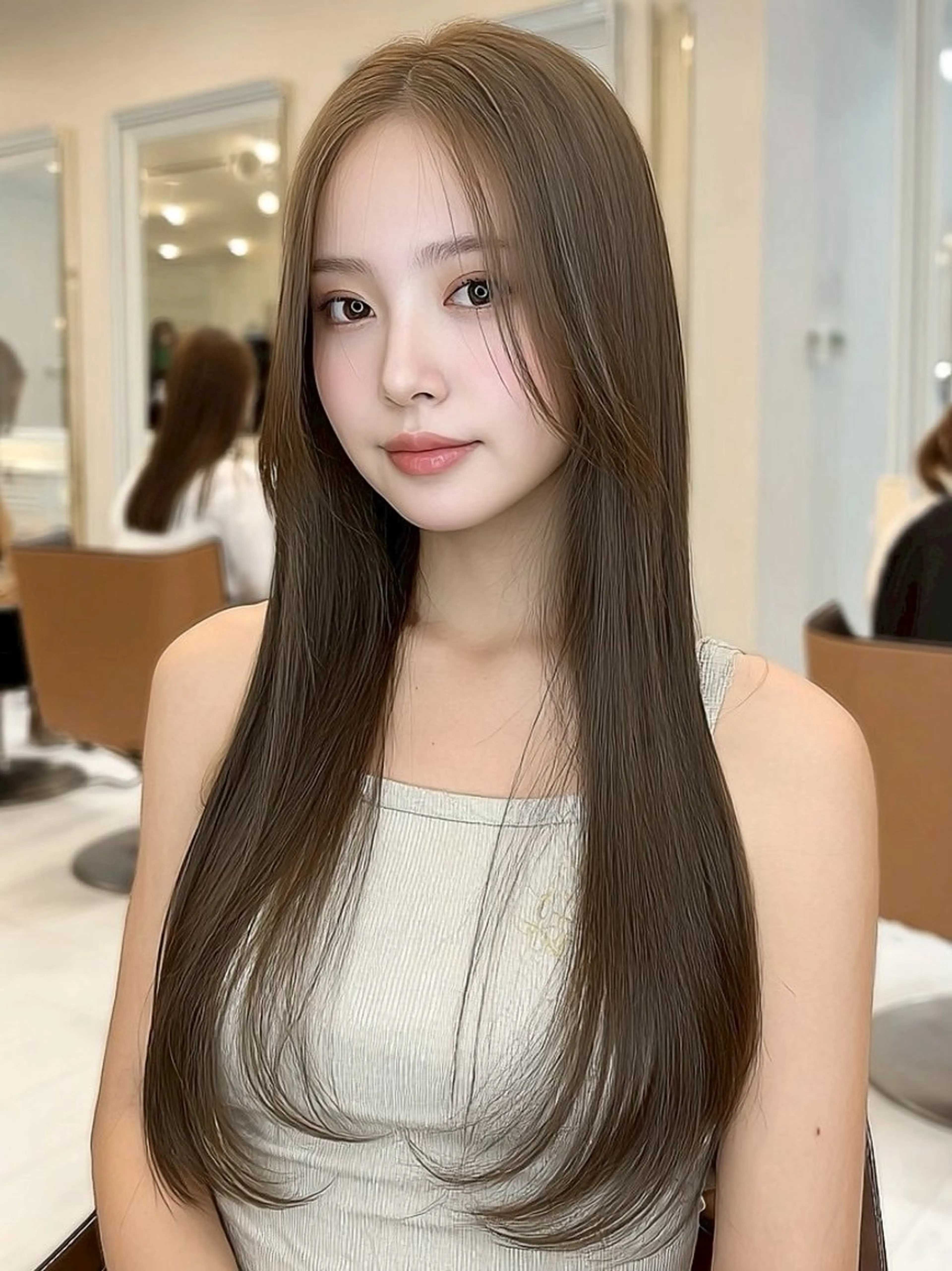 ロング パーマ カット 縮毛矯正 🪞🛋 Kirara〰️のヘアスタイル