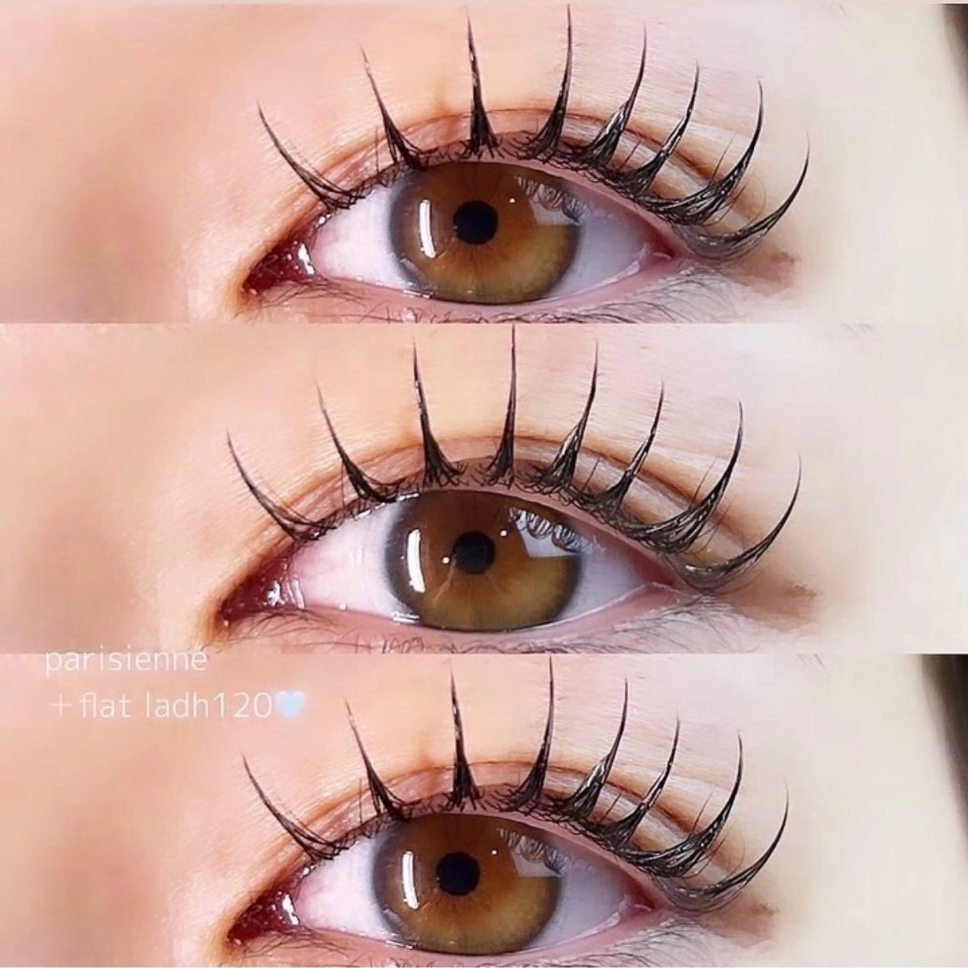 《⛄️💖12月限定スペシャルクーポン🎄✨》❄️パリジェンヌ × フラットエクステ80本（パリエクSET）❄️の写真