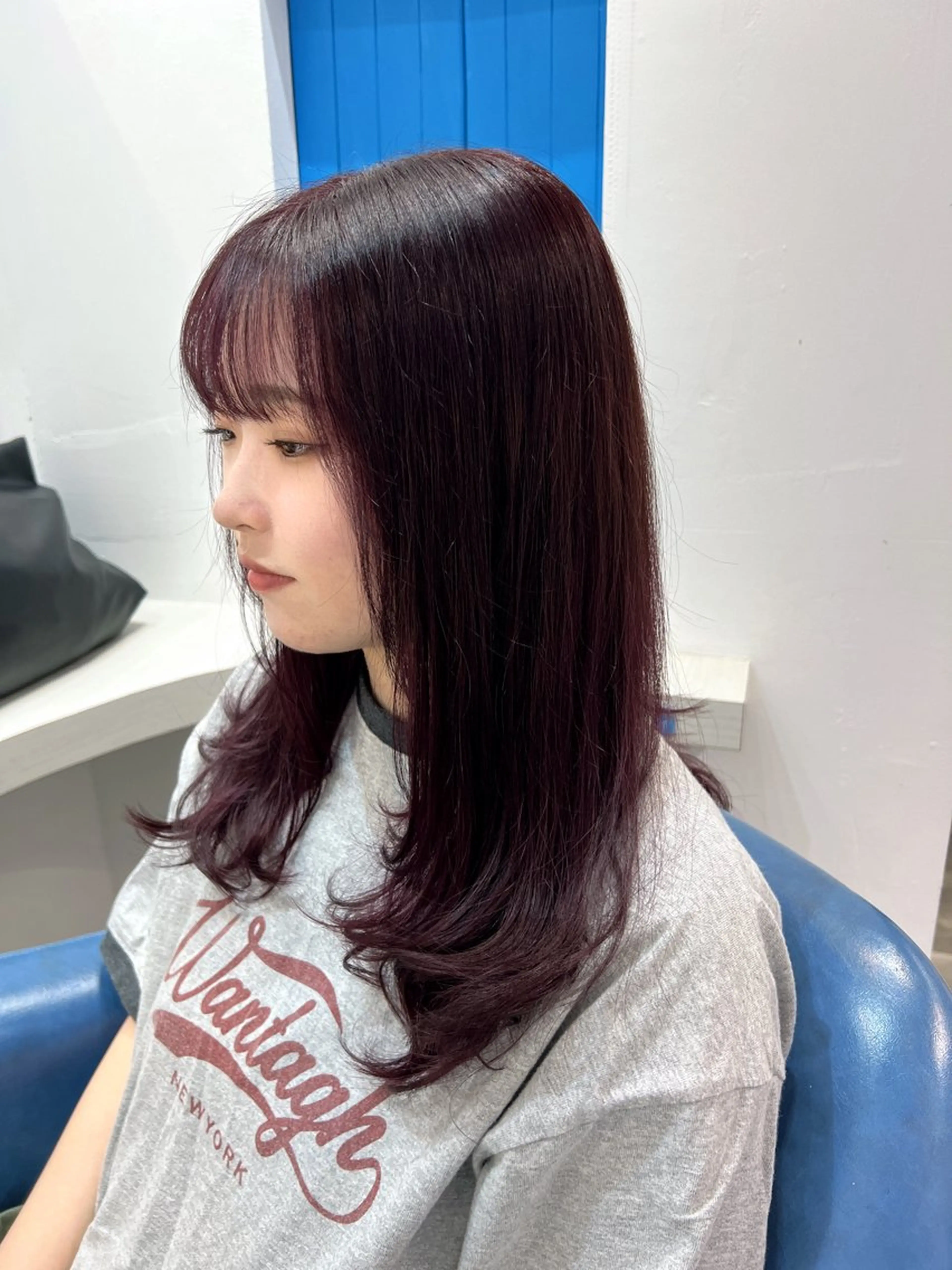 セミロング カラー カット ヘアカラー トリートメント uros.所属・メンズパーマ/ エクステ🌞セナのヘアスタイル