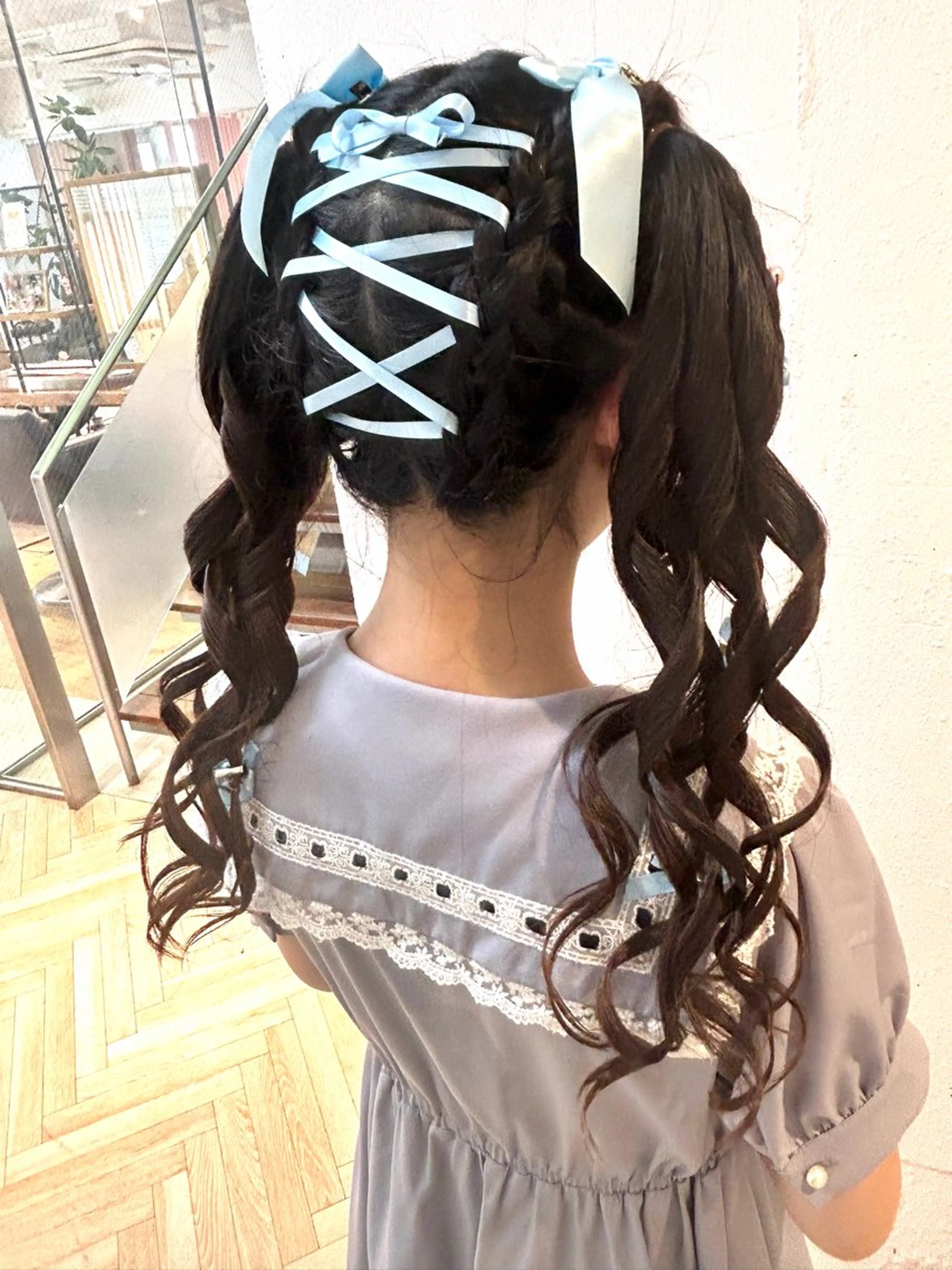 【平日限定】💜推し活ヘアアレンジ💜 ライブ、イベント、推し活、オタ活前にぜひ💕の写真