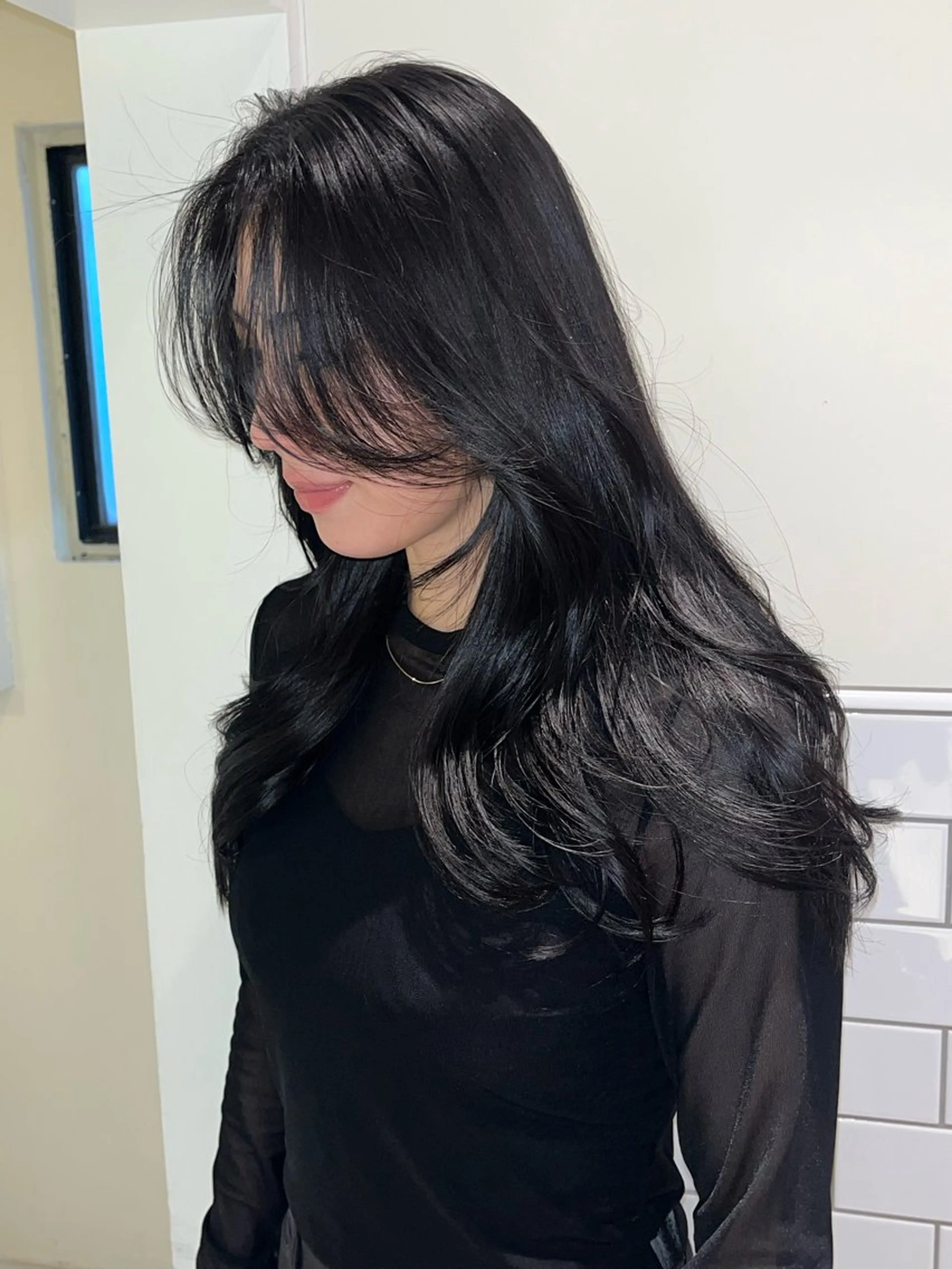 ロング カラー カット ヘアカラー 🦮shiori アイドルオタク🦮のヘアスタイル