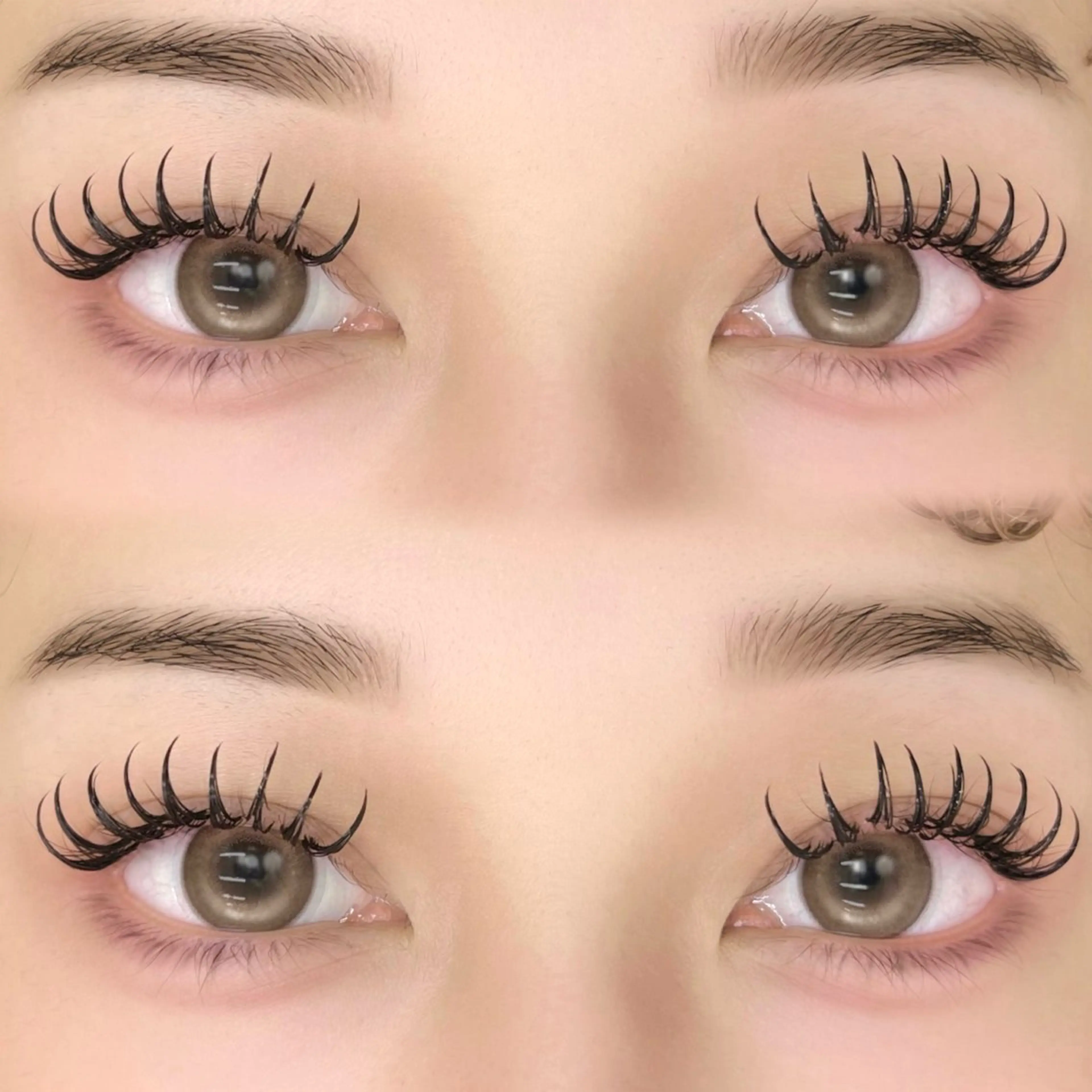 マツエク・マツパ バインドロック Dカール フラットラッシュ ボリュームラッシュ マツエク KIREIE TSUBASAのマツエク・マツパデザイン