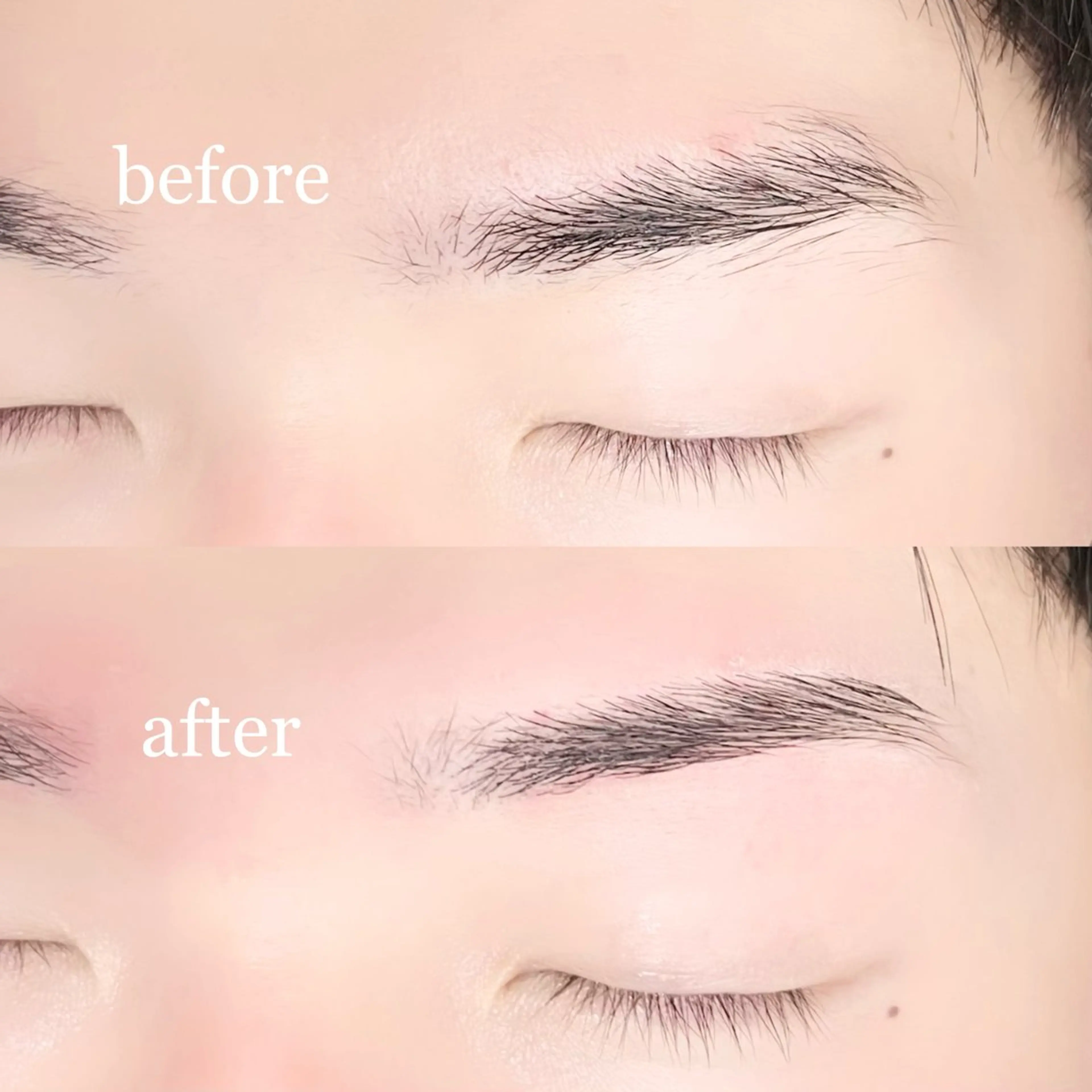 アイブロウ ワックス脱毛 bloom kanaのマツエク・マツパデザイン