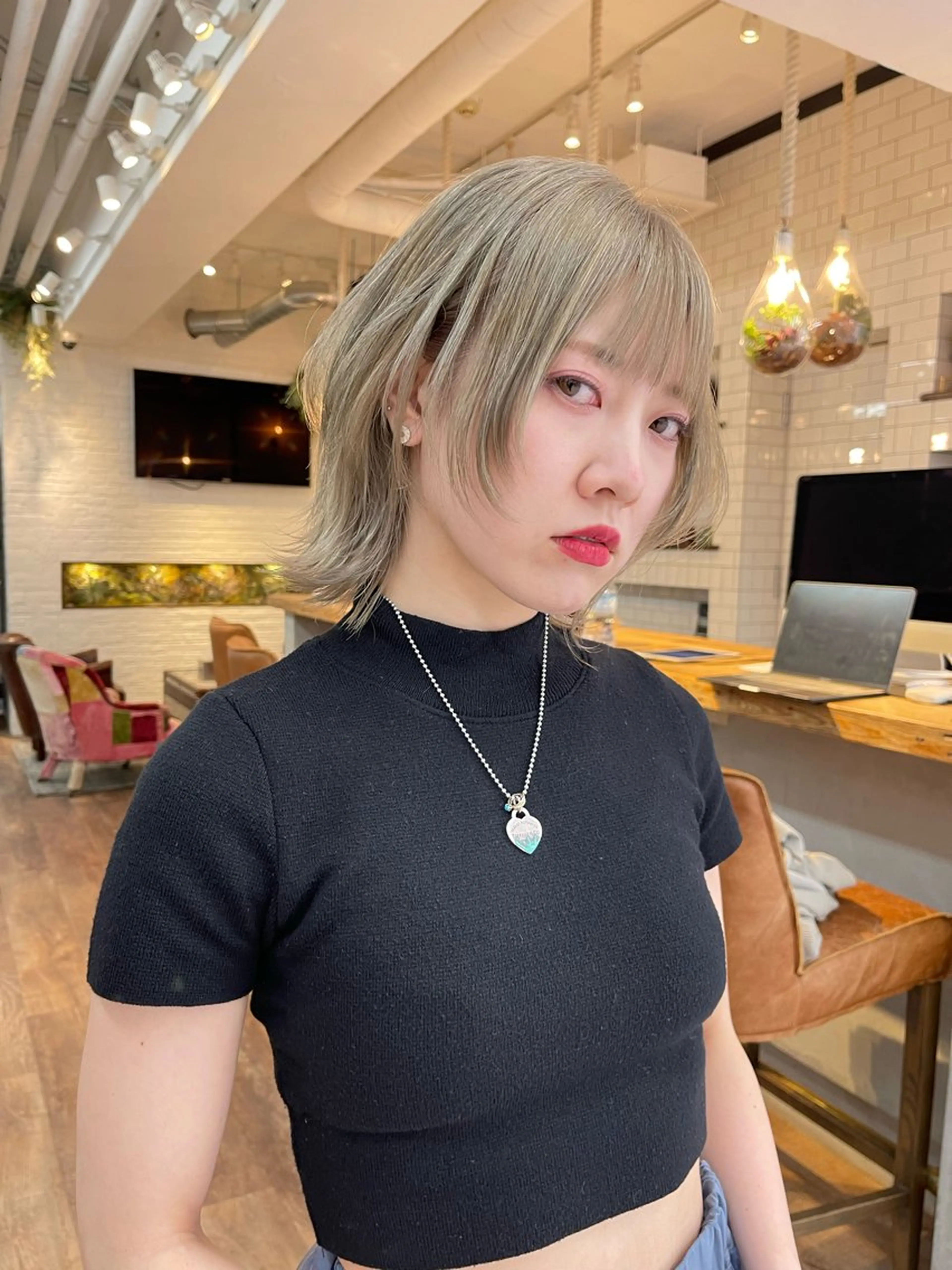 ショート luce所属・千代 夏輝のヘアスタイル