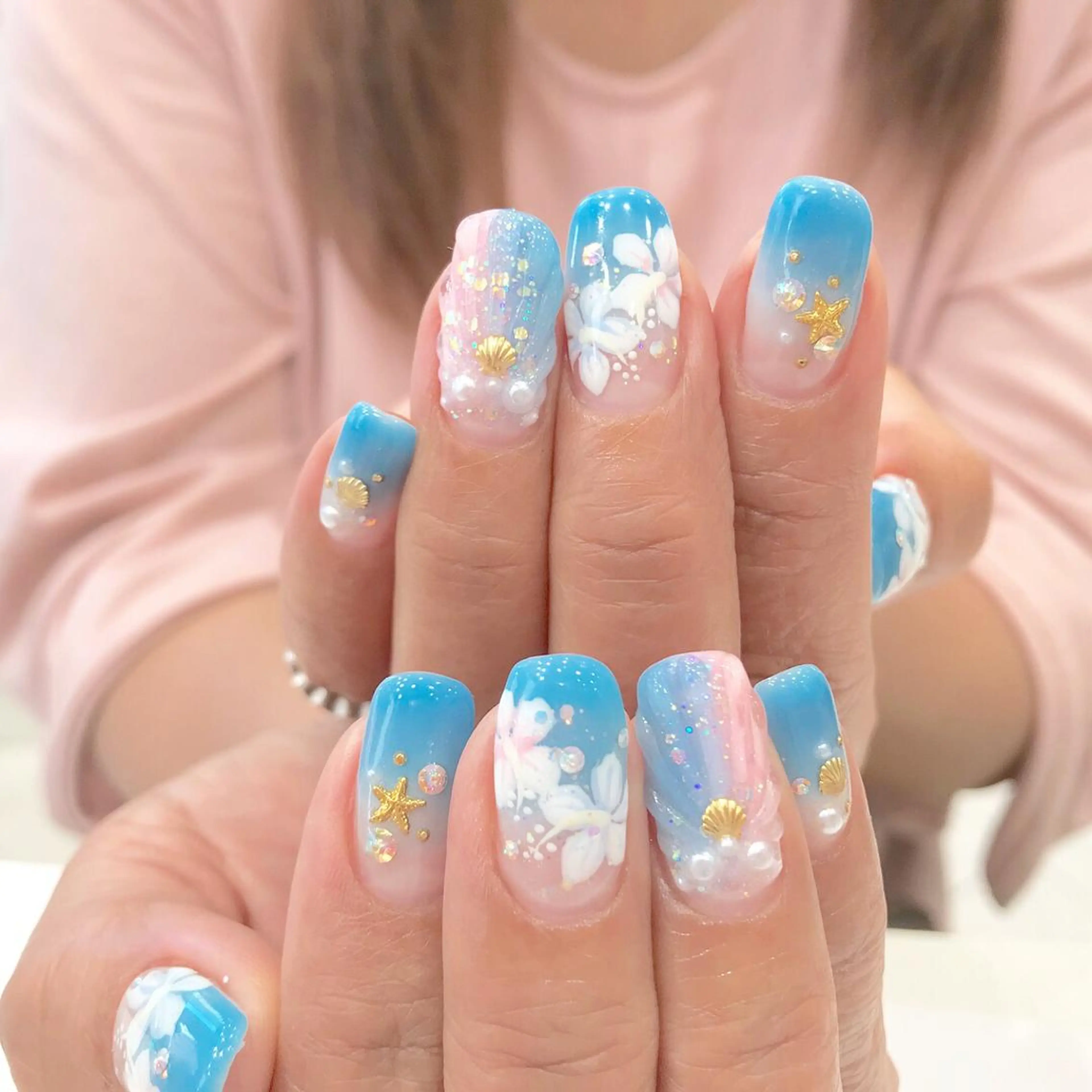 ネイル Ash関内ネイリスト 荒木のネイルデザイン