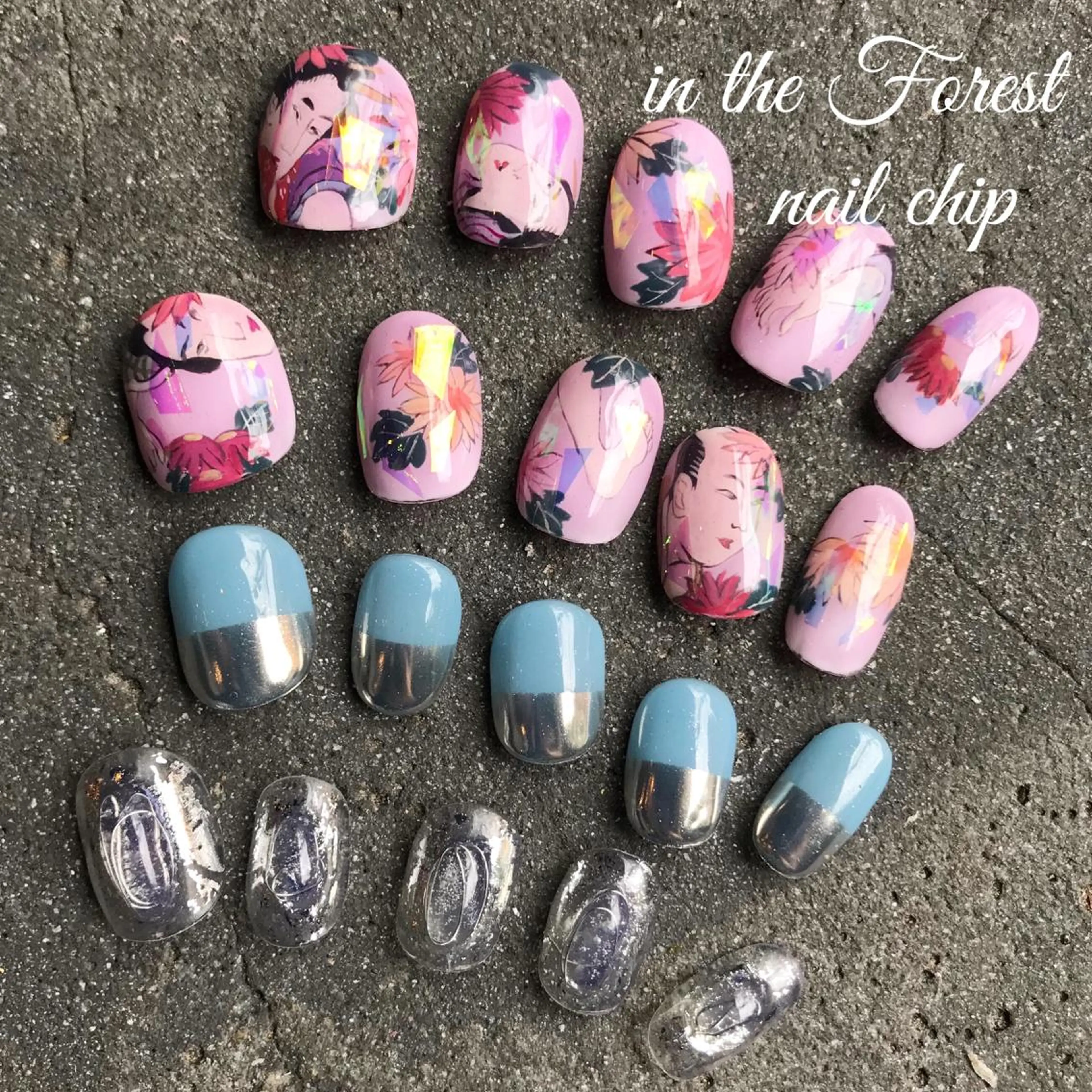 ネイル in the Forest所属・コガ アオイのネイルデザイン