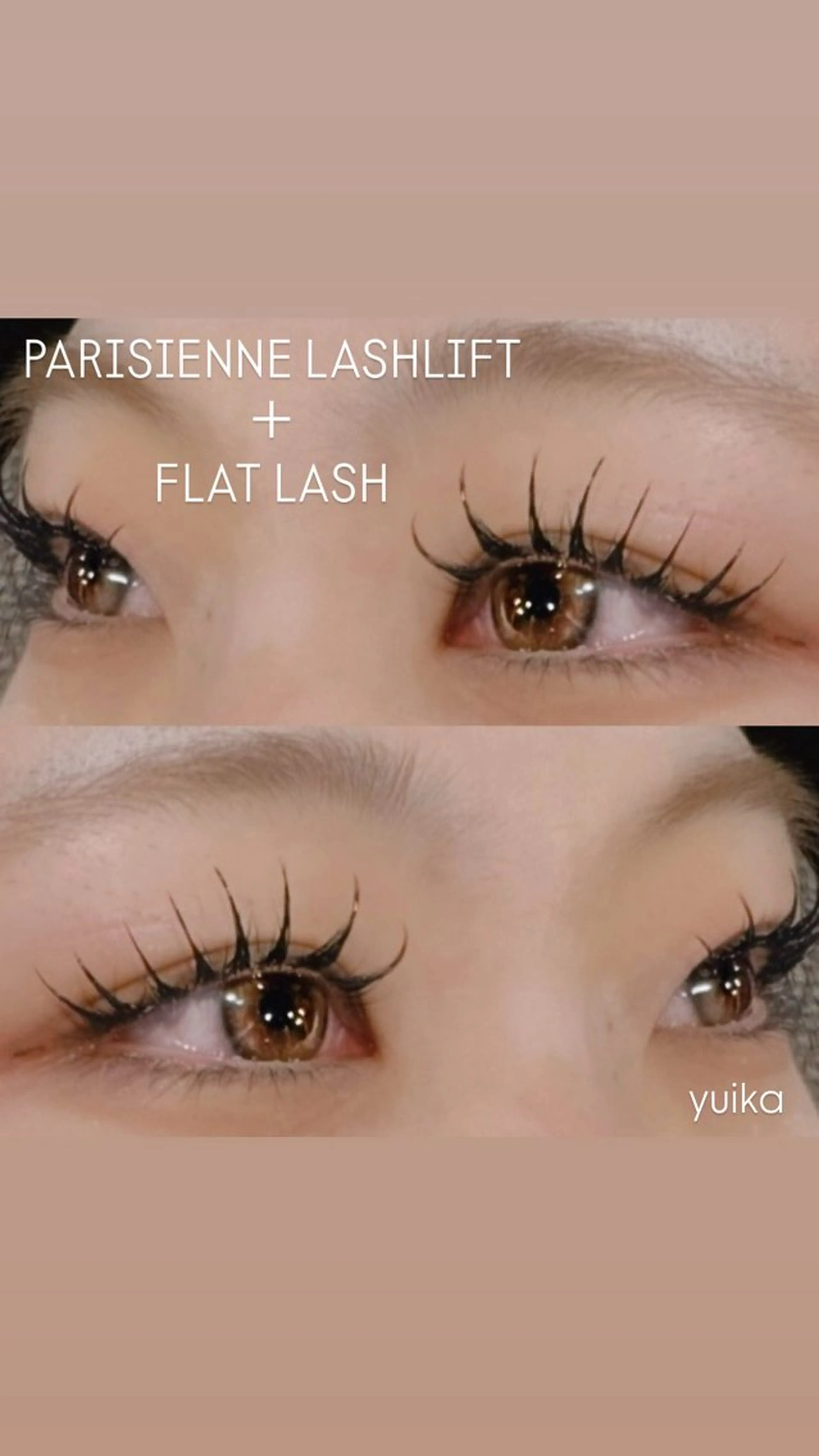 マツエク・マツパ airRe yuikaのマツエク・マツパデザイン