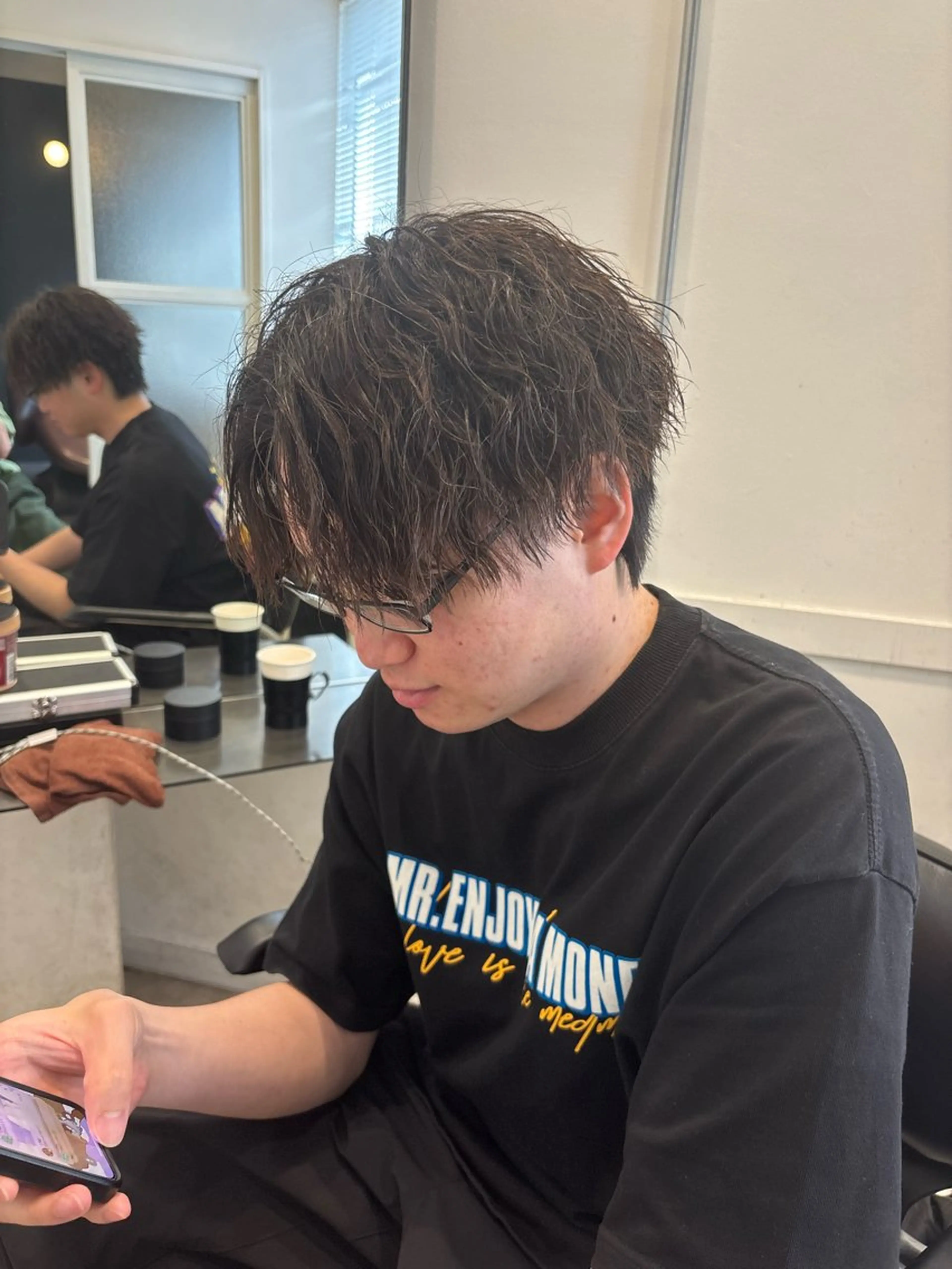 パーマ カット パーマ ヘッドスパ Go   Today シェアサロン　横浜店所属・【ただの天才 🎨】のヘアスタイル