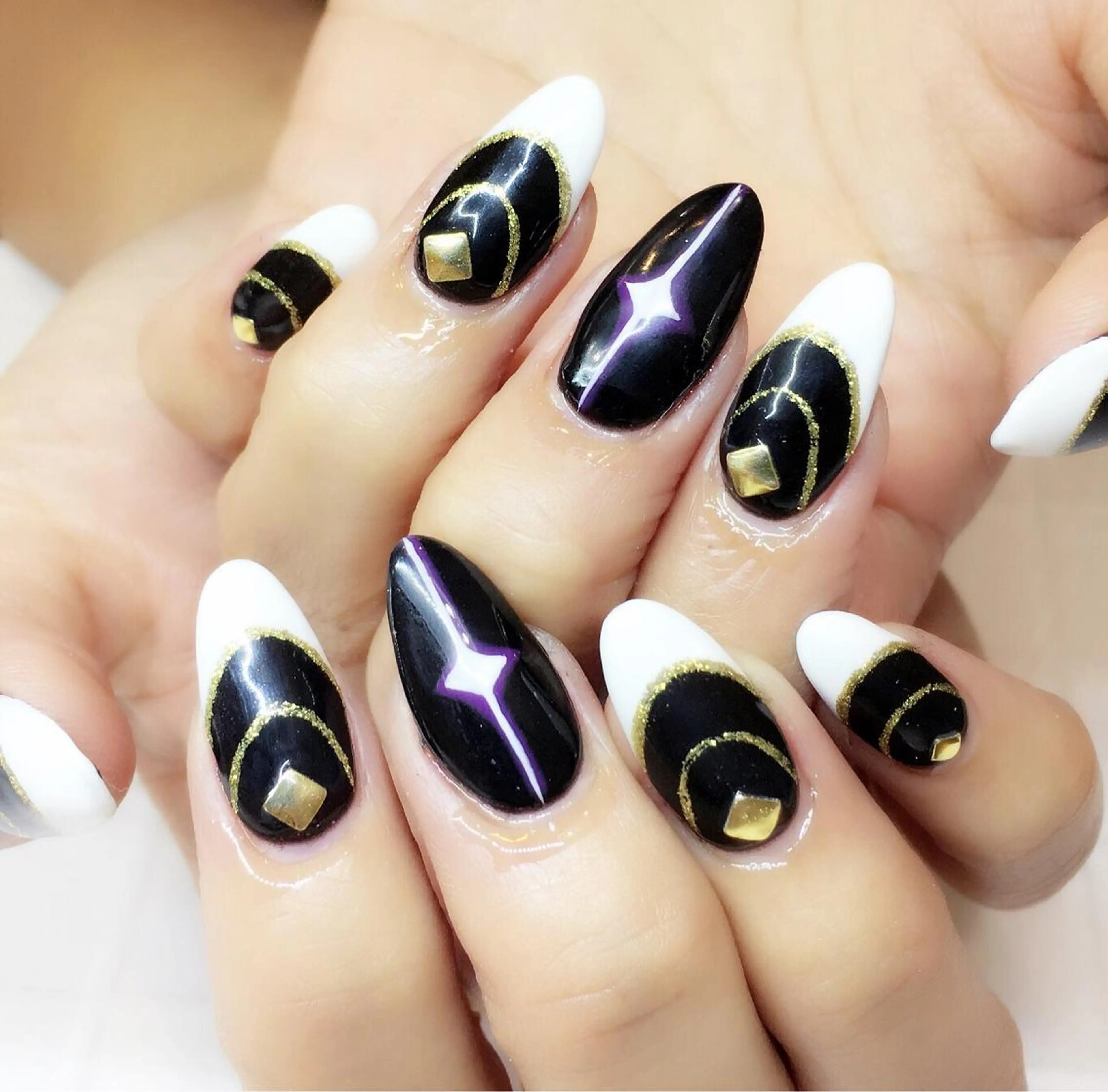ネイル 持ち込み スカルプネイル nail salon Soeurのネイルデザイン