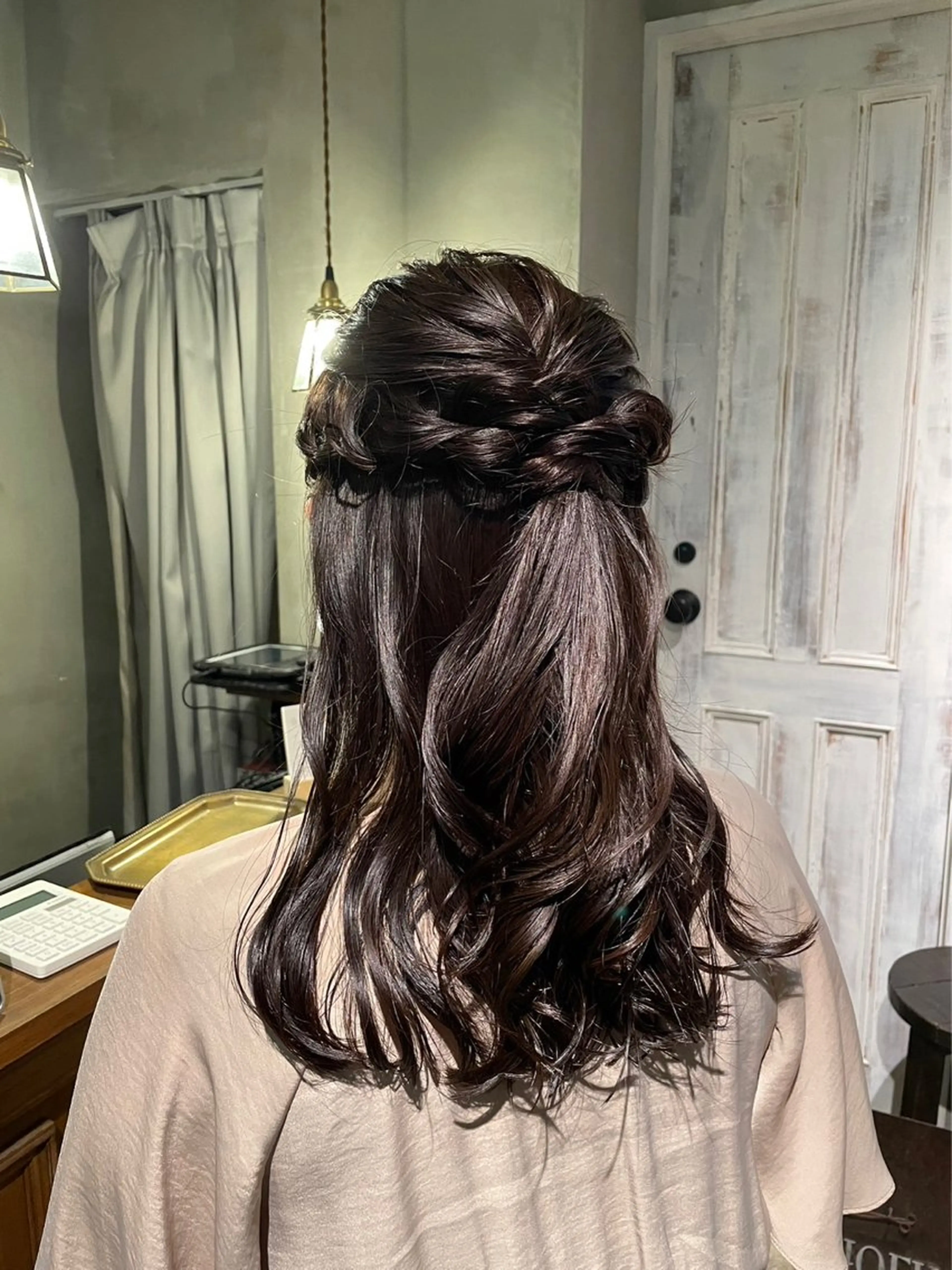 セミロング ヘアアレンジ むらたねね🌻 スタイリストのヘアスタイル