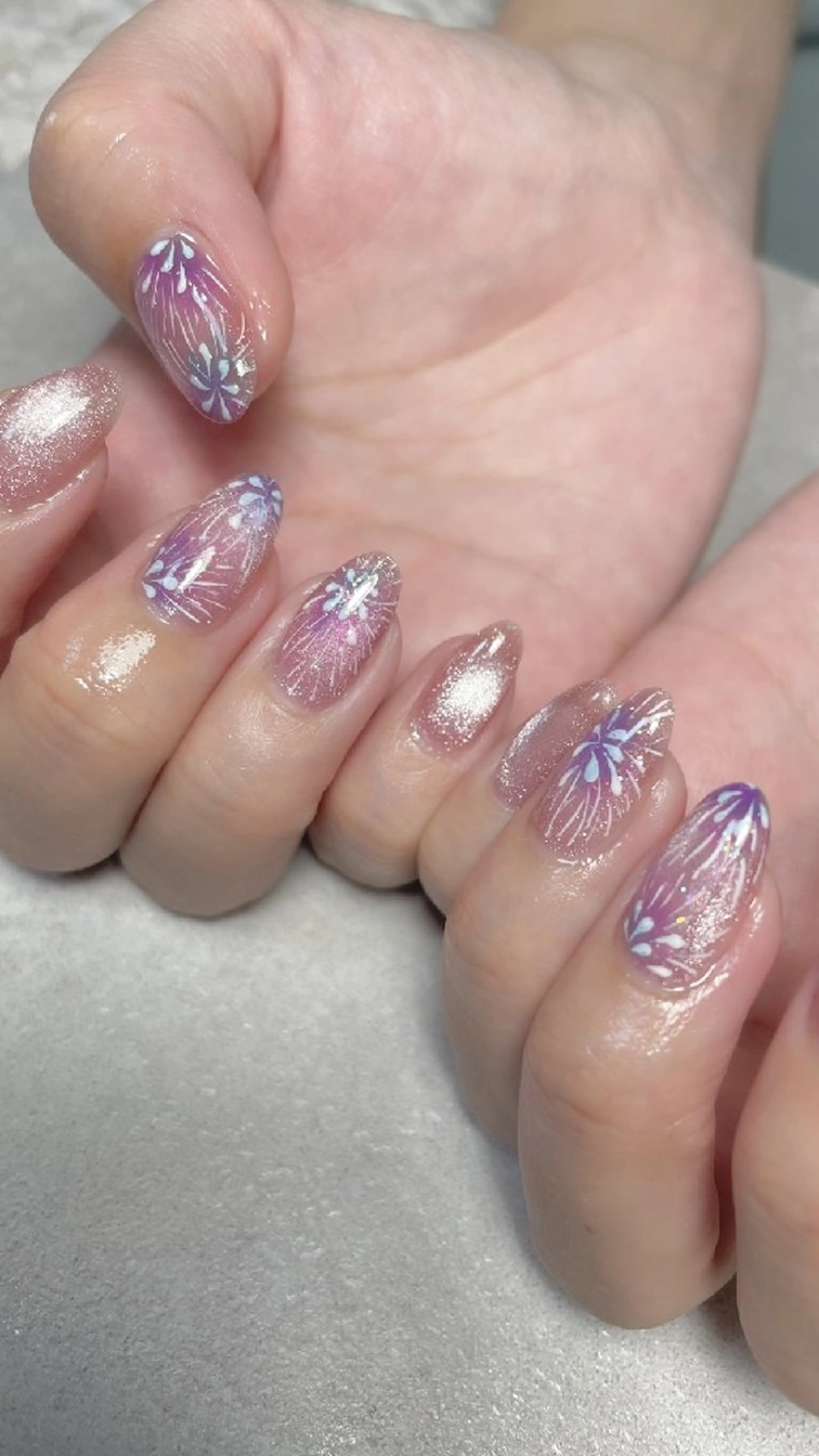 ネイル ハンドネイル Eyeherbskin所属・MIE/ 札幌東区まつげパーマのマツエク・マツパデザイン