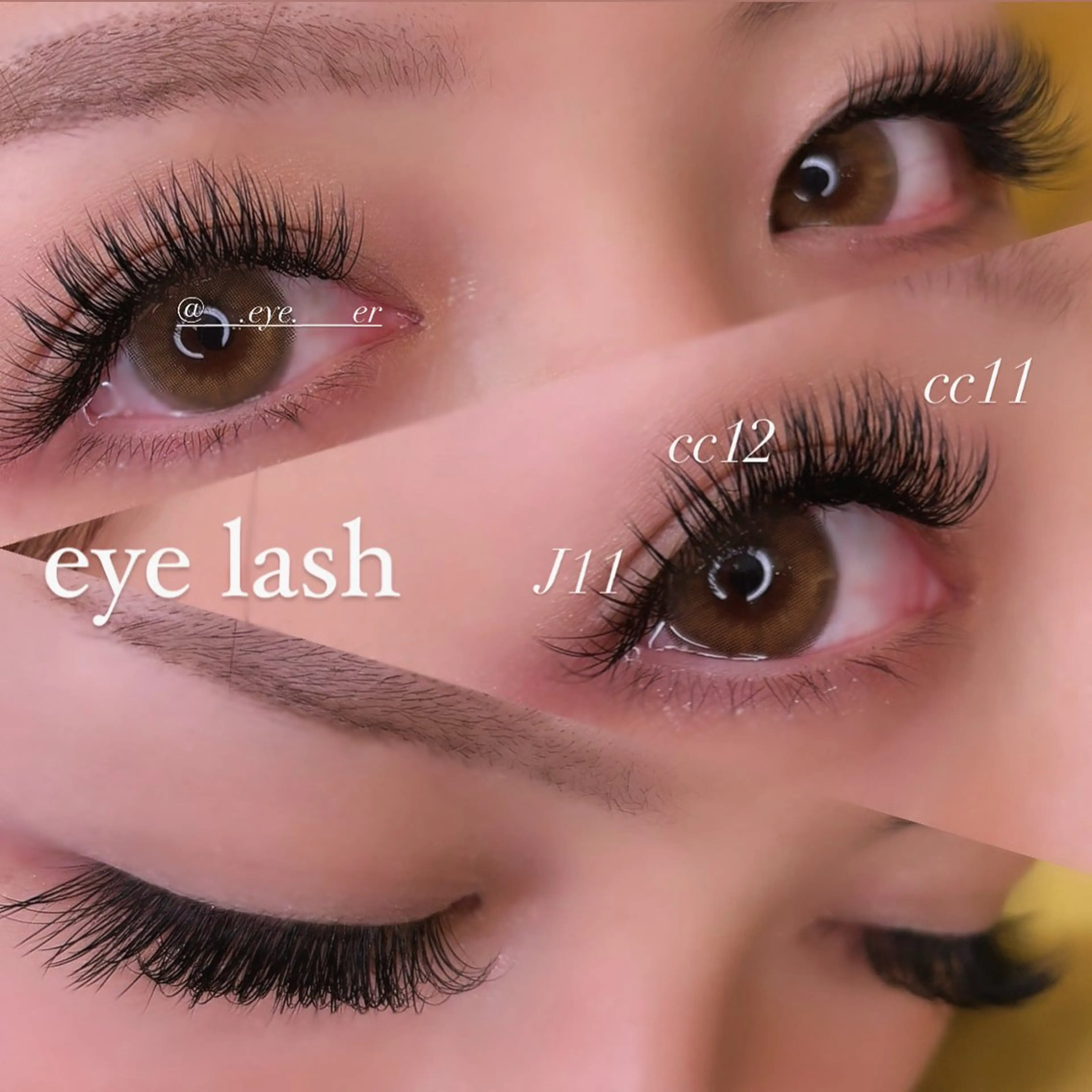 マツエク・マツパ LAUREL川崎店 ERIKO🐰束感♡のマツエク・マツパデザイン