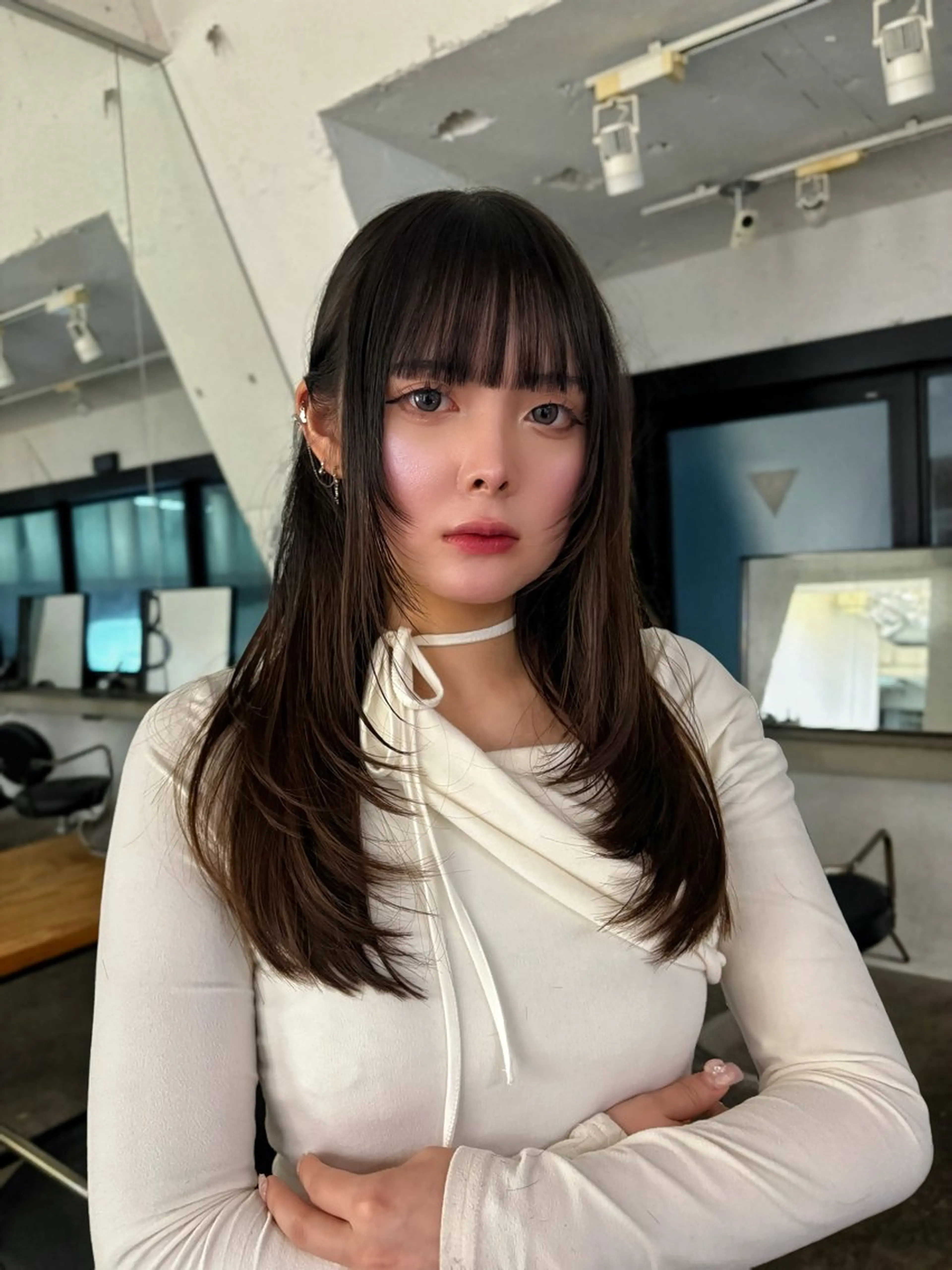 ロング 似合わせカット 韓国風 レイヤー/seiyaのヘアスタイル