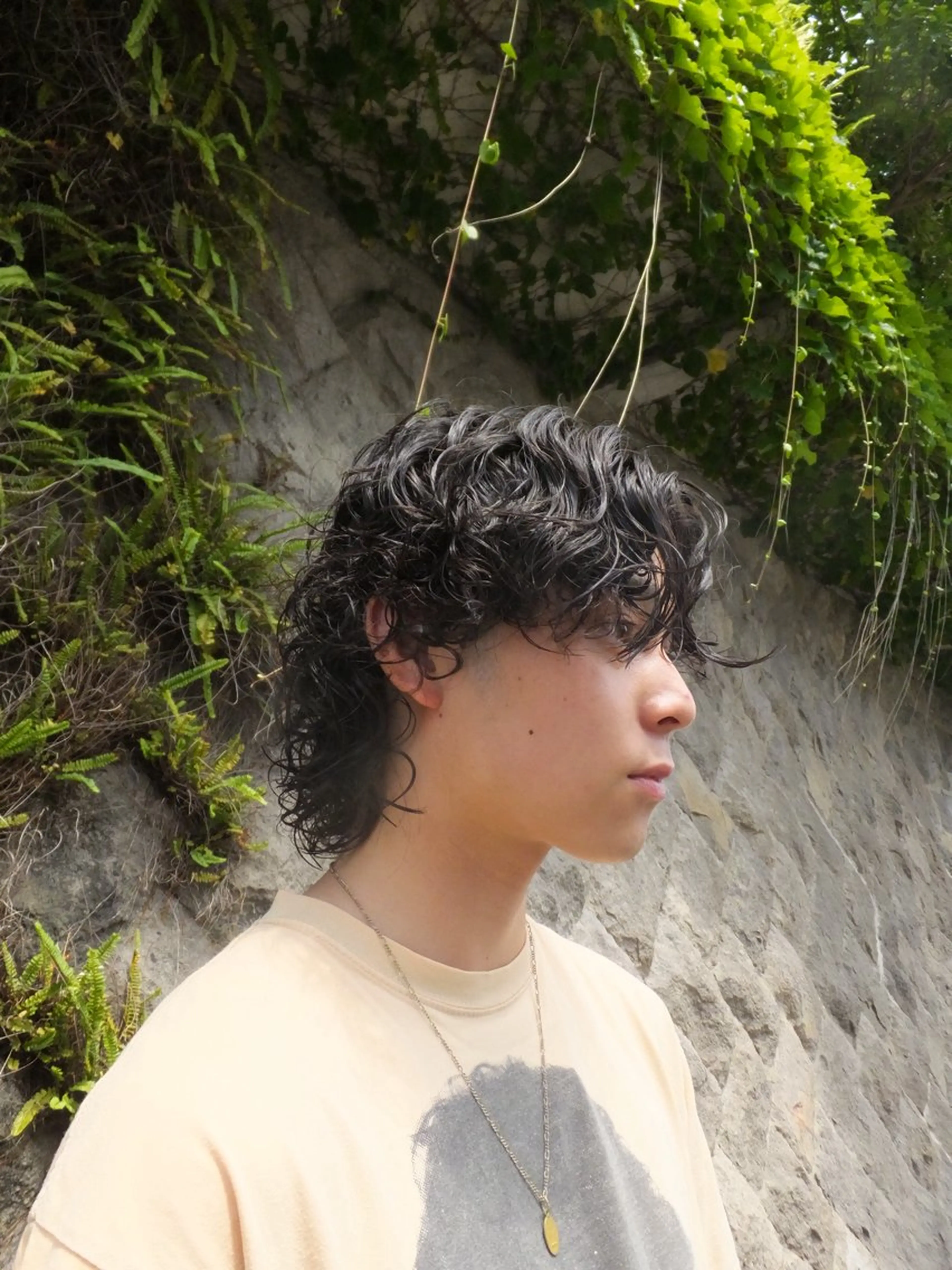 パーマ メンズ メンズパーマ カット パーマ ヘアセット brunt jet所属・関 晃哉のヘアスタイル