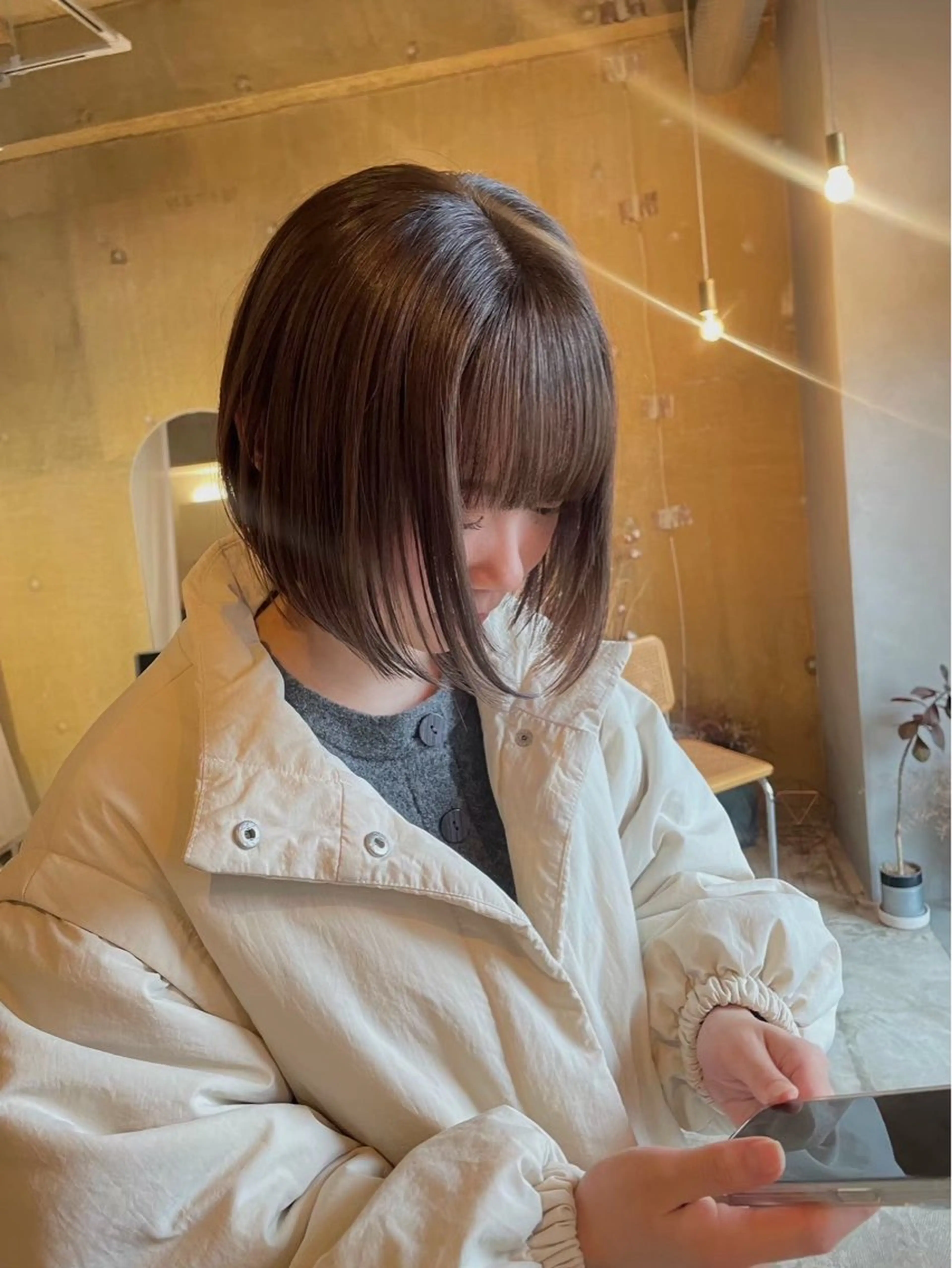 ショート 極上髪質改善 宮内開星のヘアスタイル